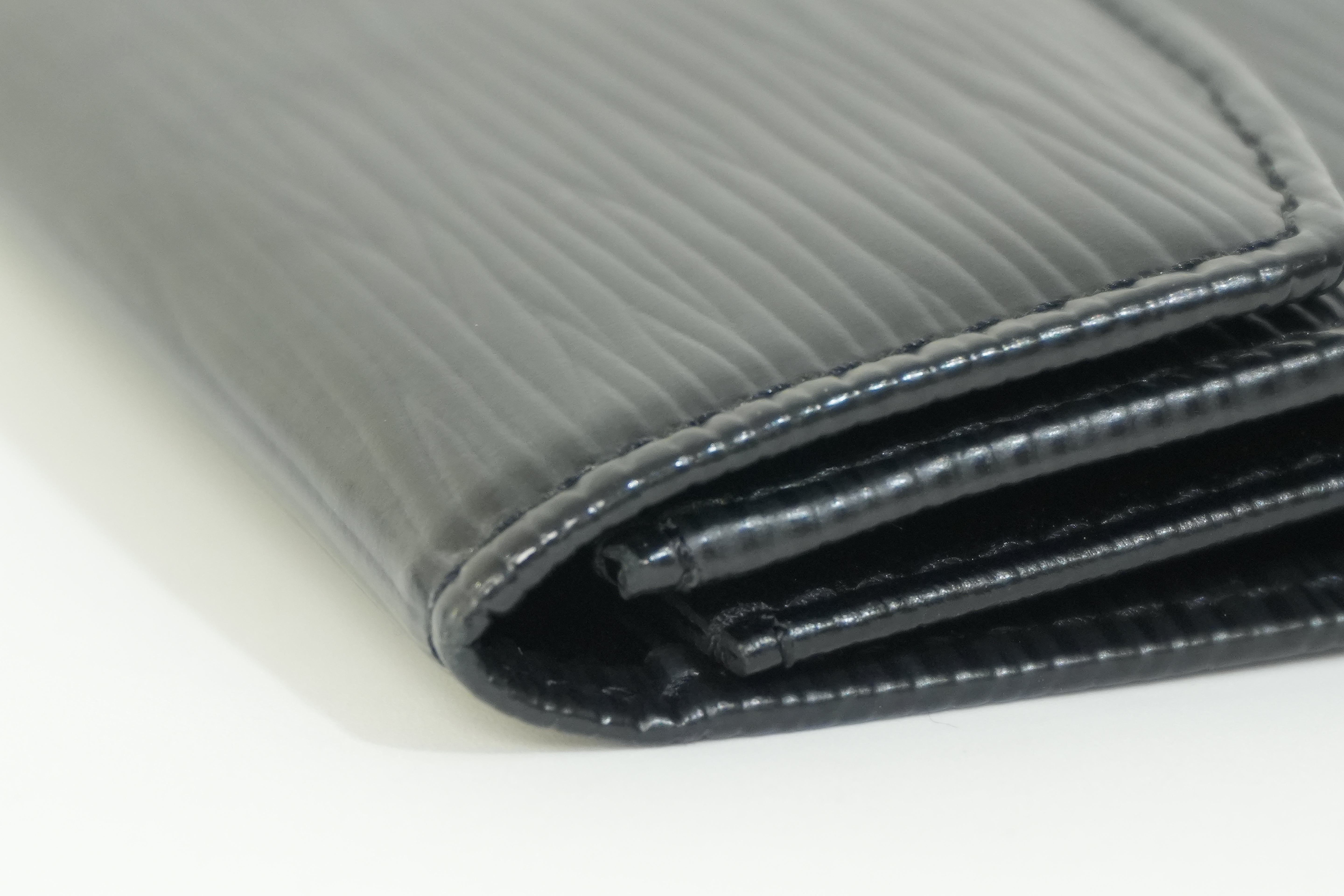 Pre-owned Louis Vuitton Card Holder Black