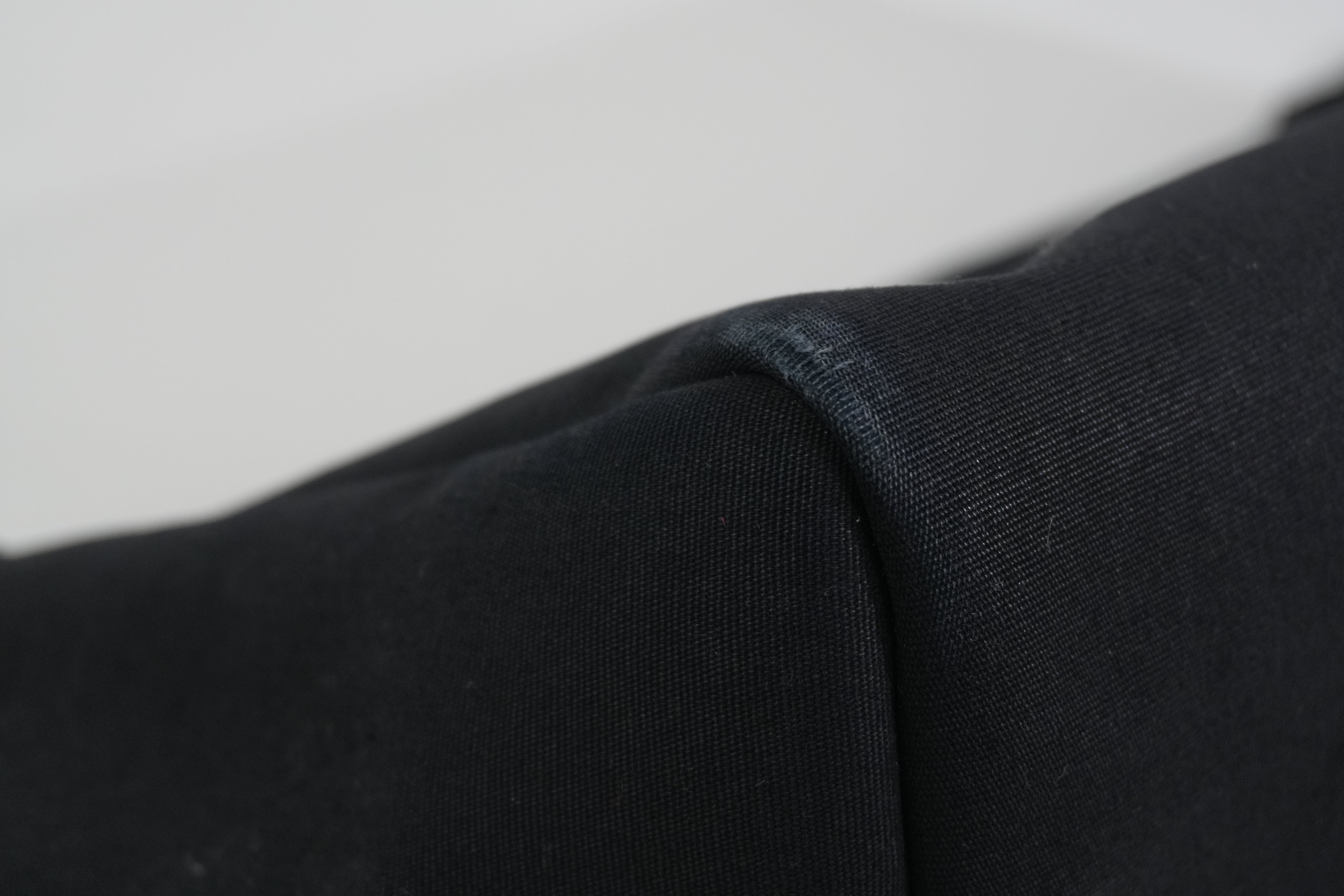 Pre-owned Hermes Herbag Cabas GM Tote Bag Black