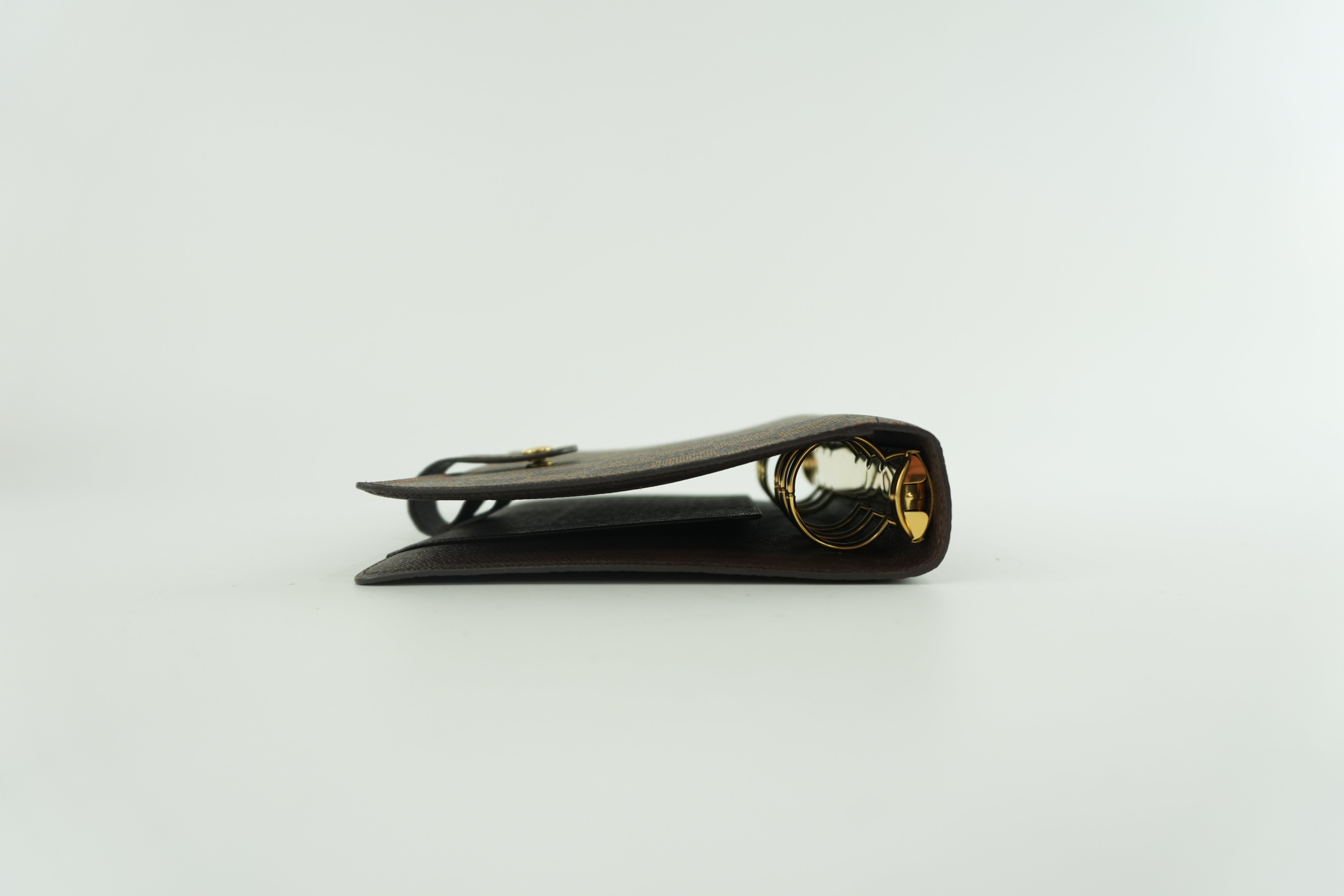 Louis Vuitton Damier Ebene Agenda MM Used