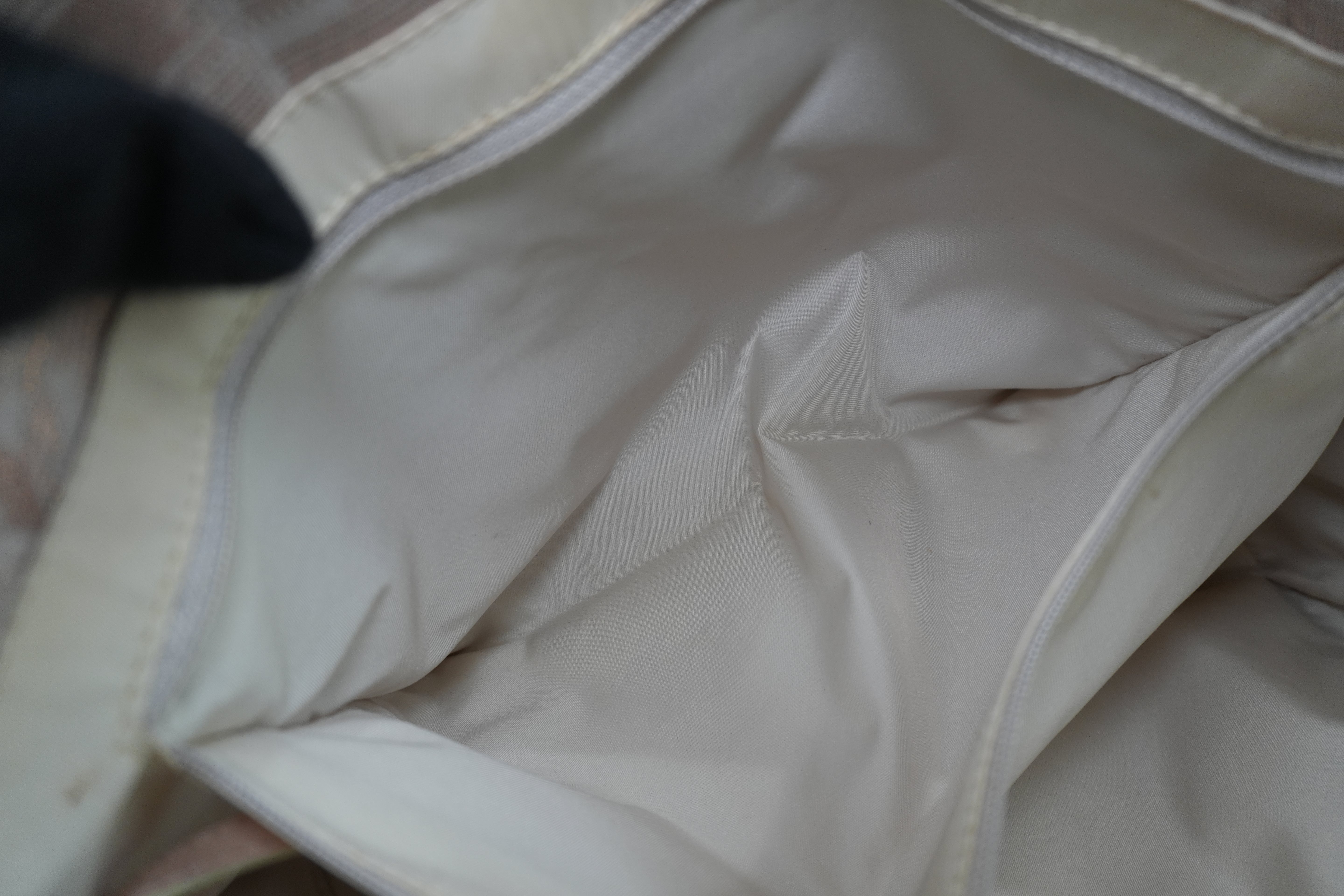 Chanel New Travel Line Tote MM Pink Nylon Used