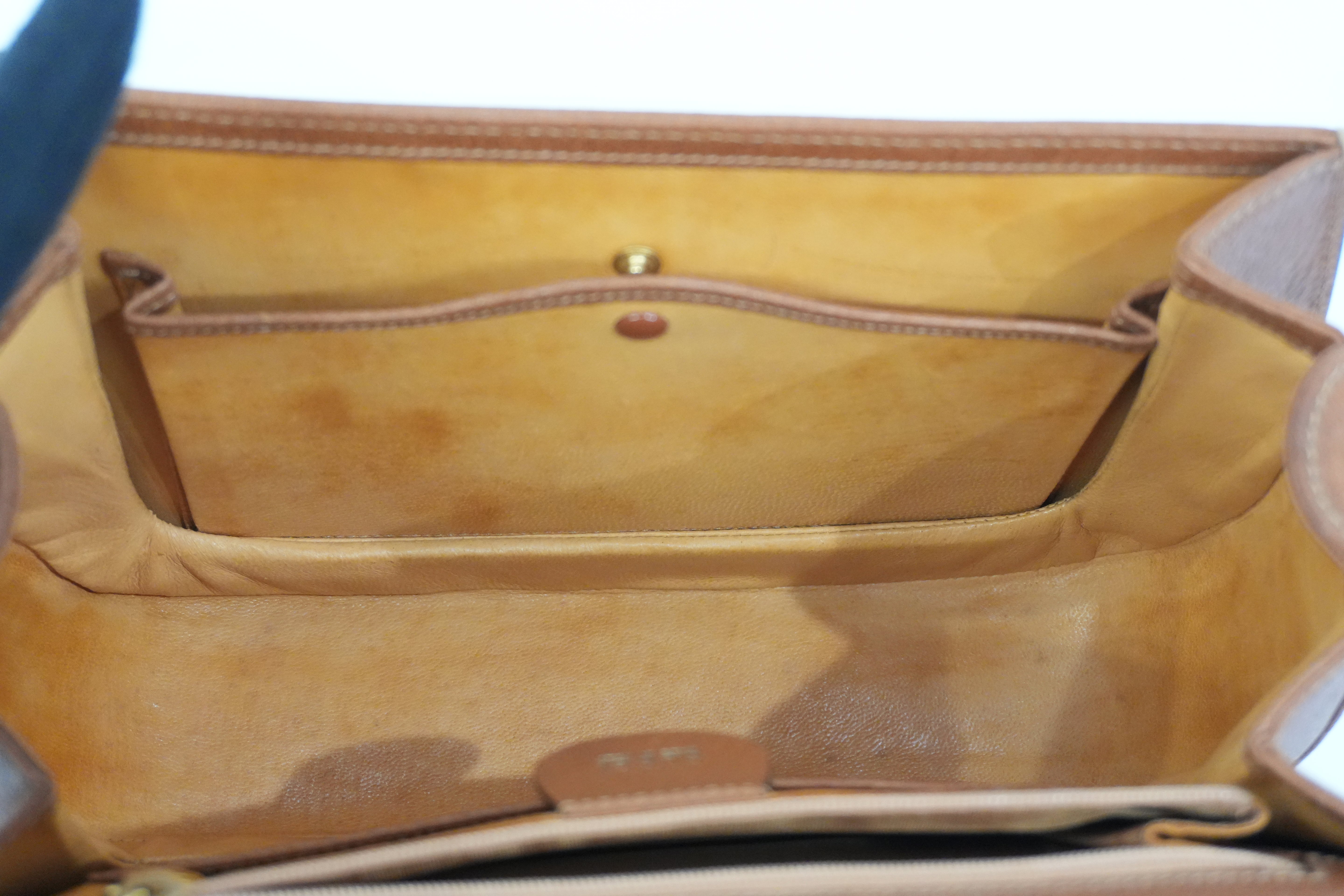 Pre-Owned Gucci Bamboo Handbag Brown