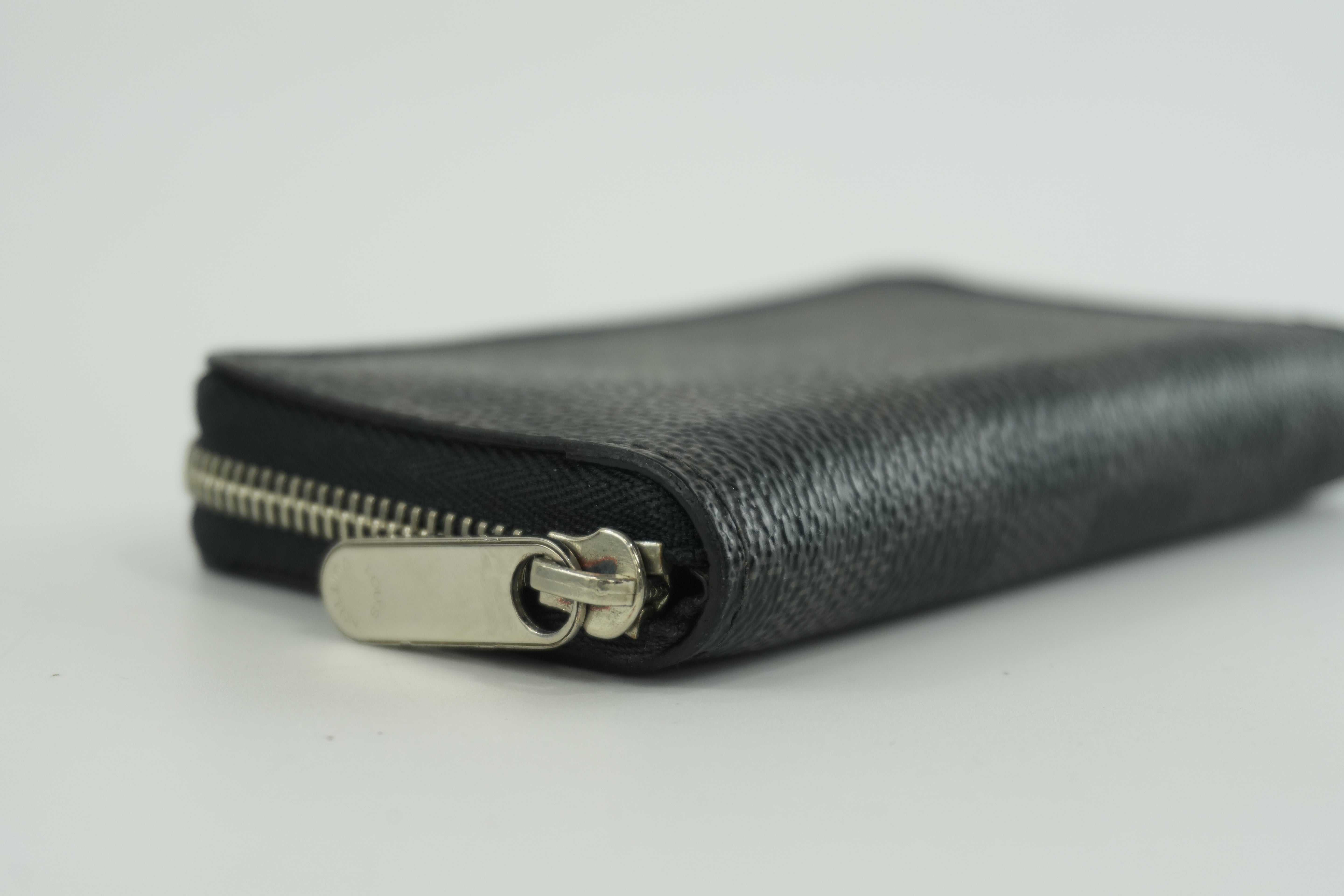 Pre-owned Louis Vuitton Damier Graphite Card Case