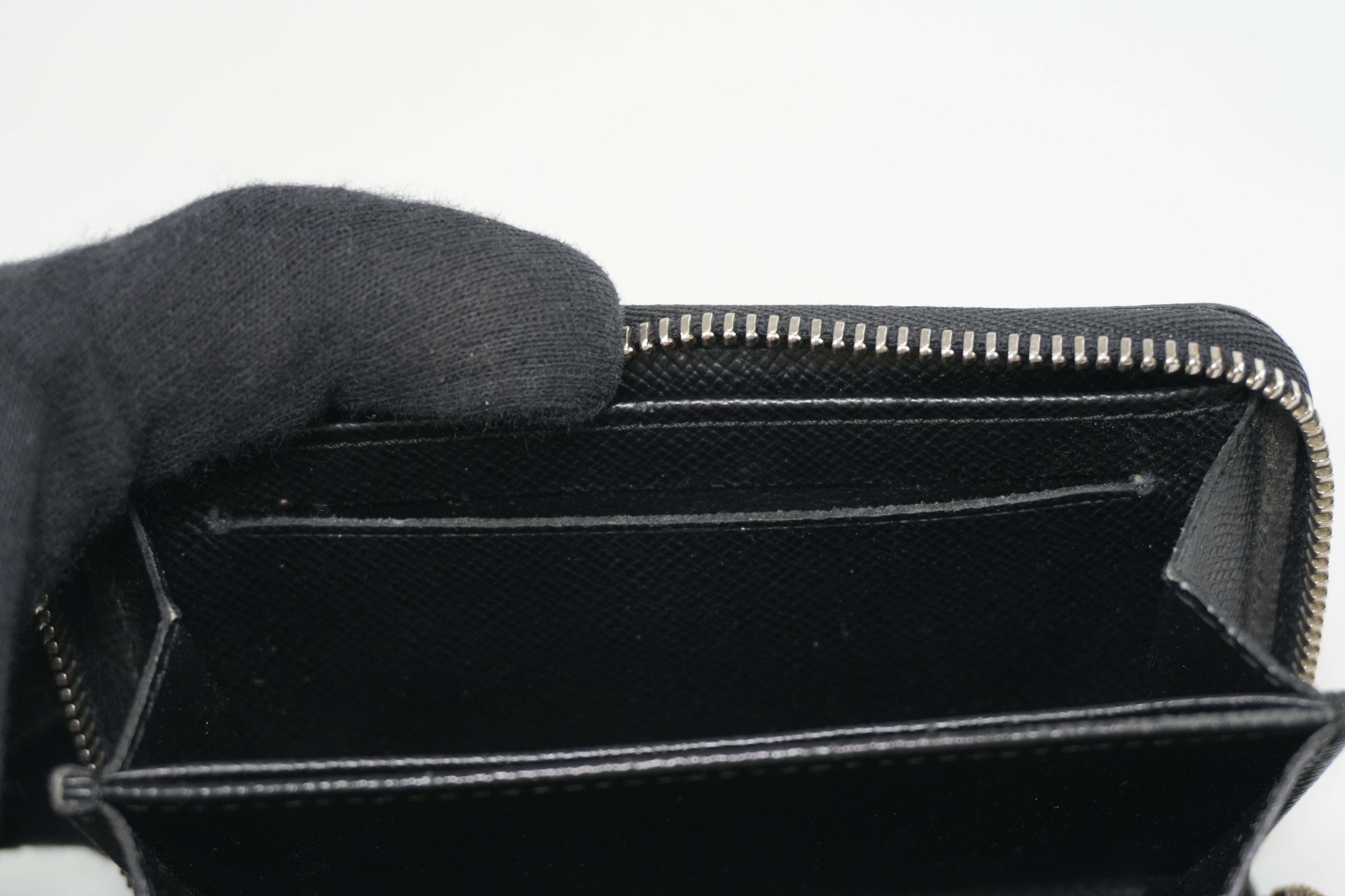 Pre-owned Louis Vuitton Damier Graphite Card Case