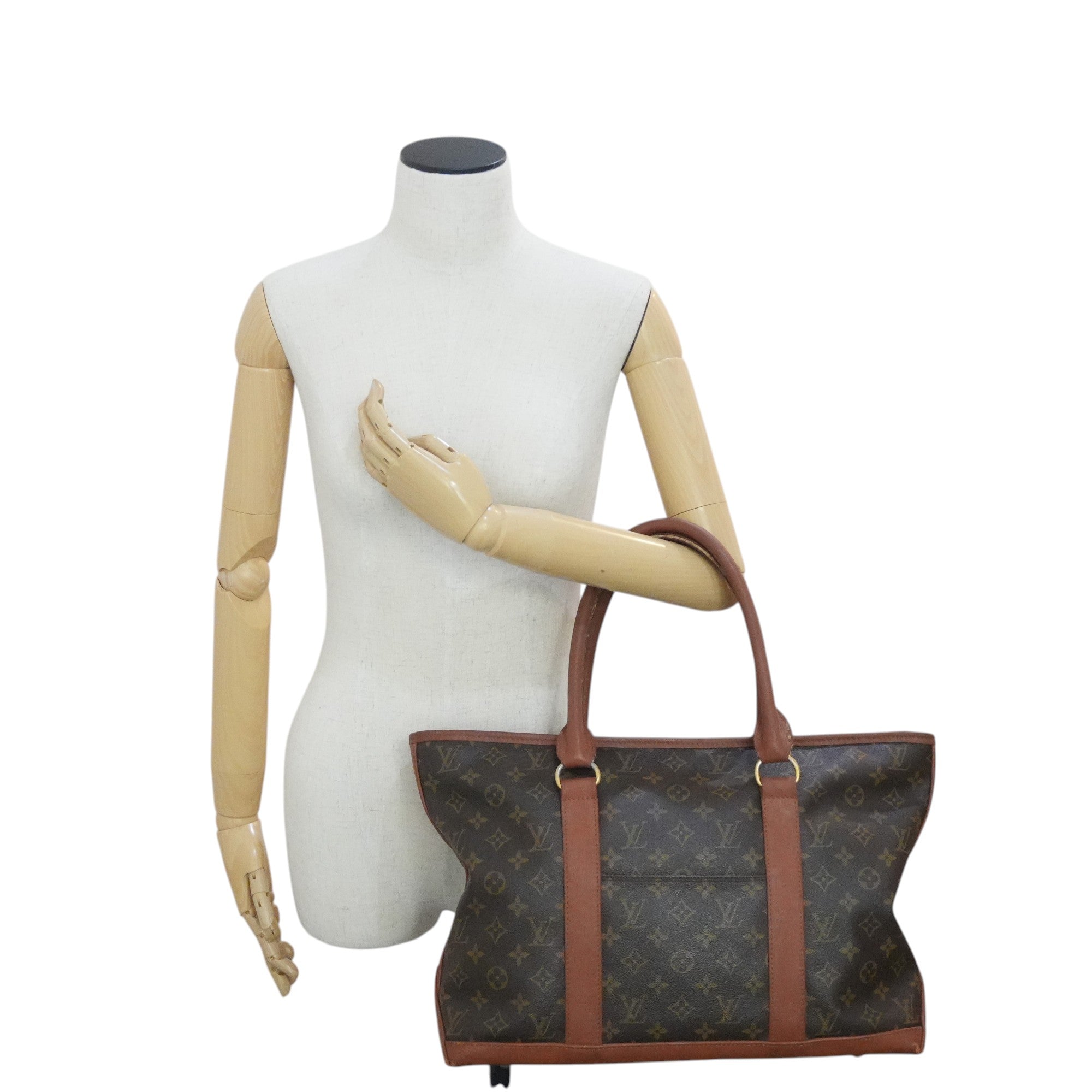 Pre-owned Louis Vuitton Monogram Vintage Weekender Tote Bag