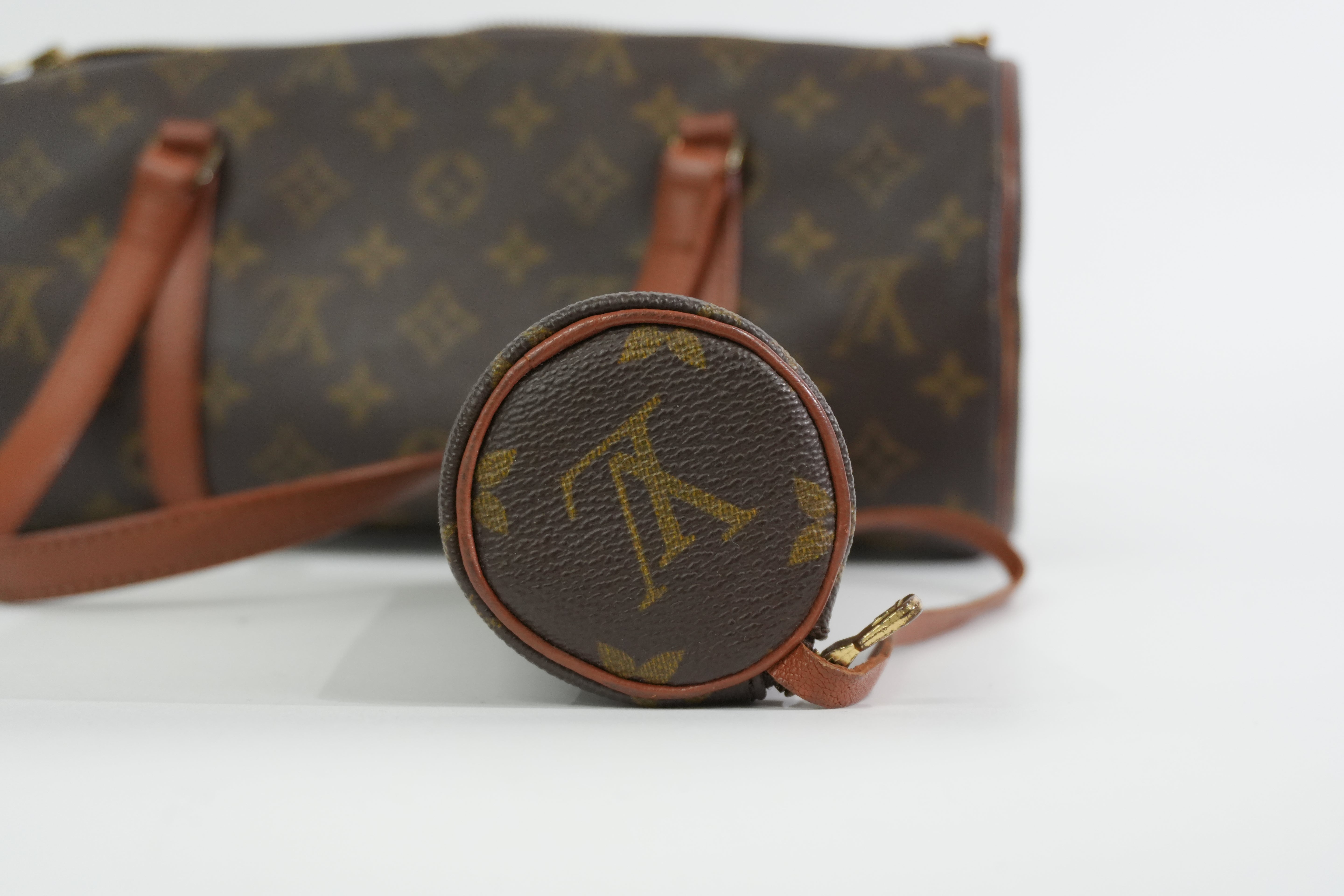 Pre-owned Louis Vuitton Monogram Papillon 30 Handbag