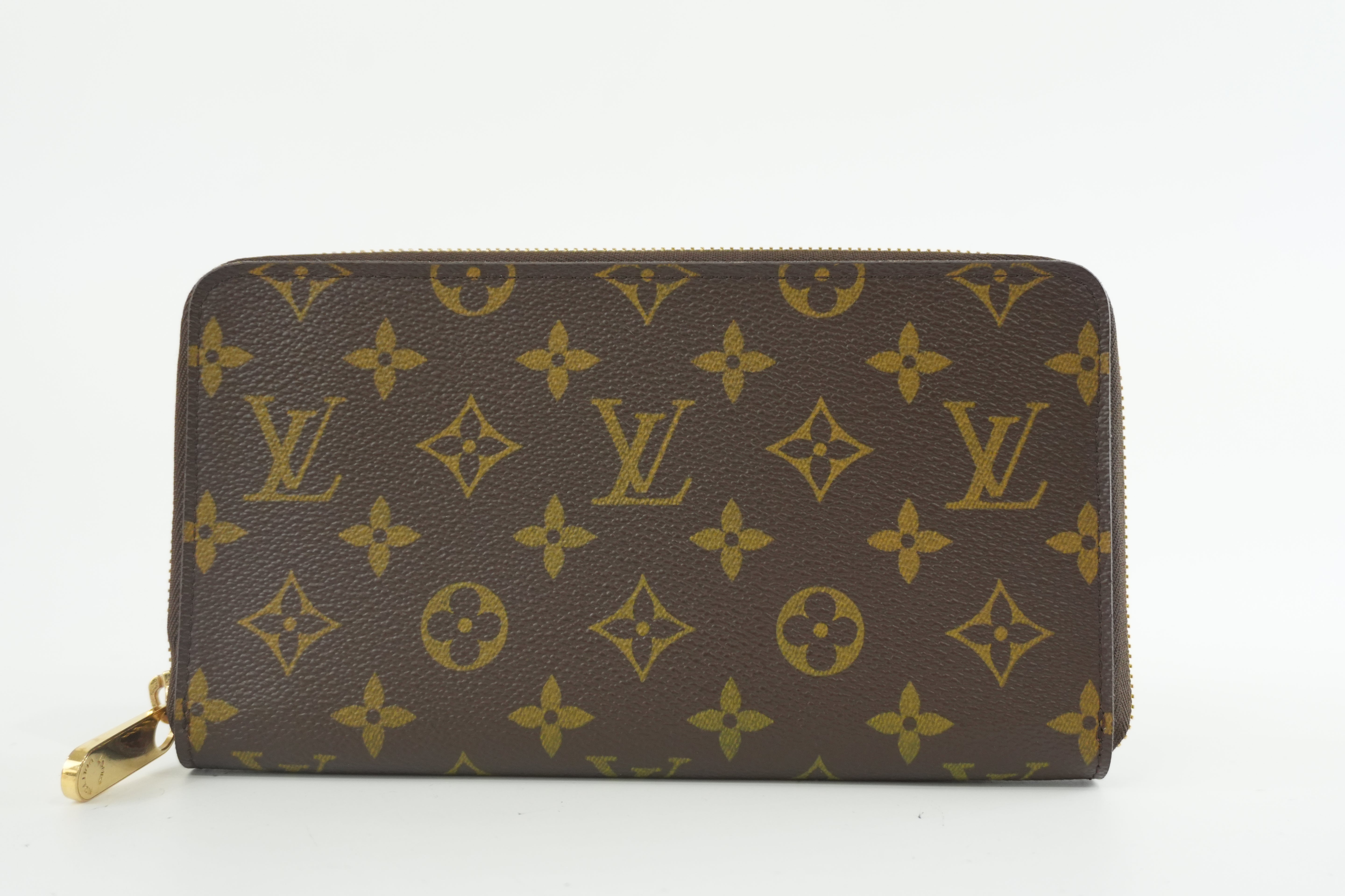 Pre-owned Louis Vuitton Monogram Zippy Organizer