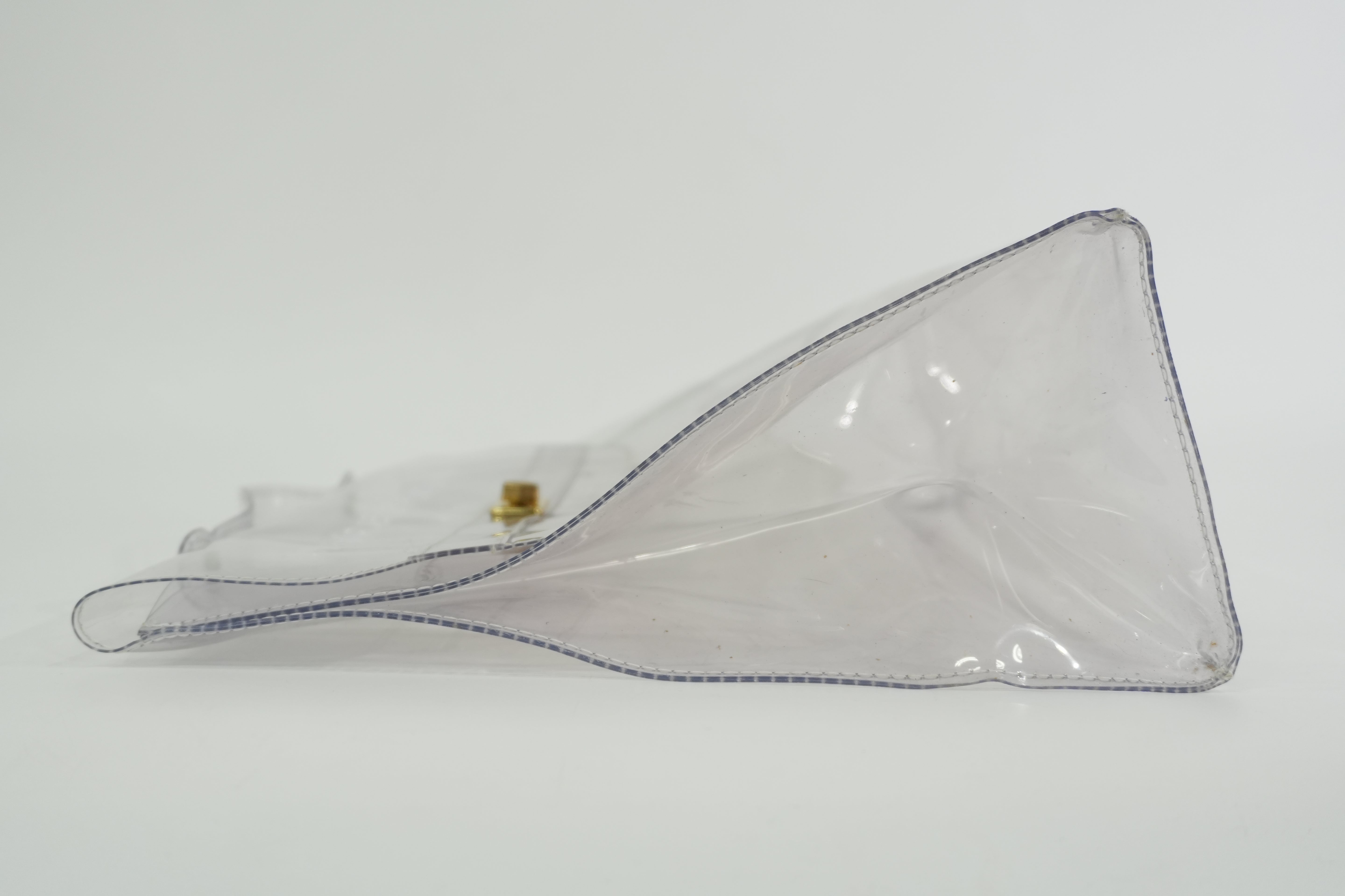 Pre-owned Hermes Kelly Transparent Handbag