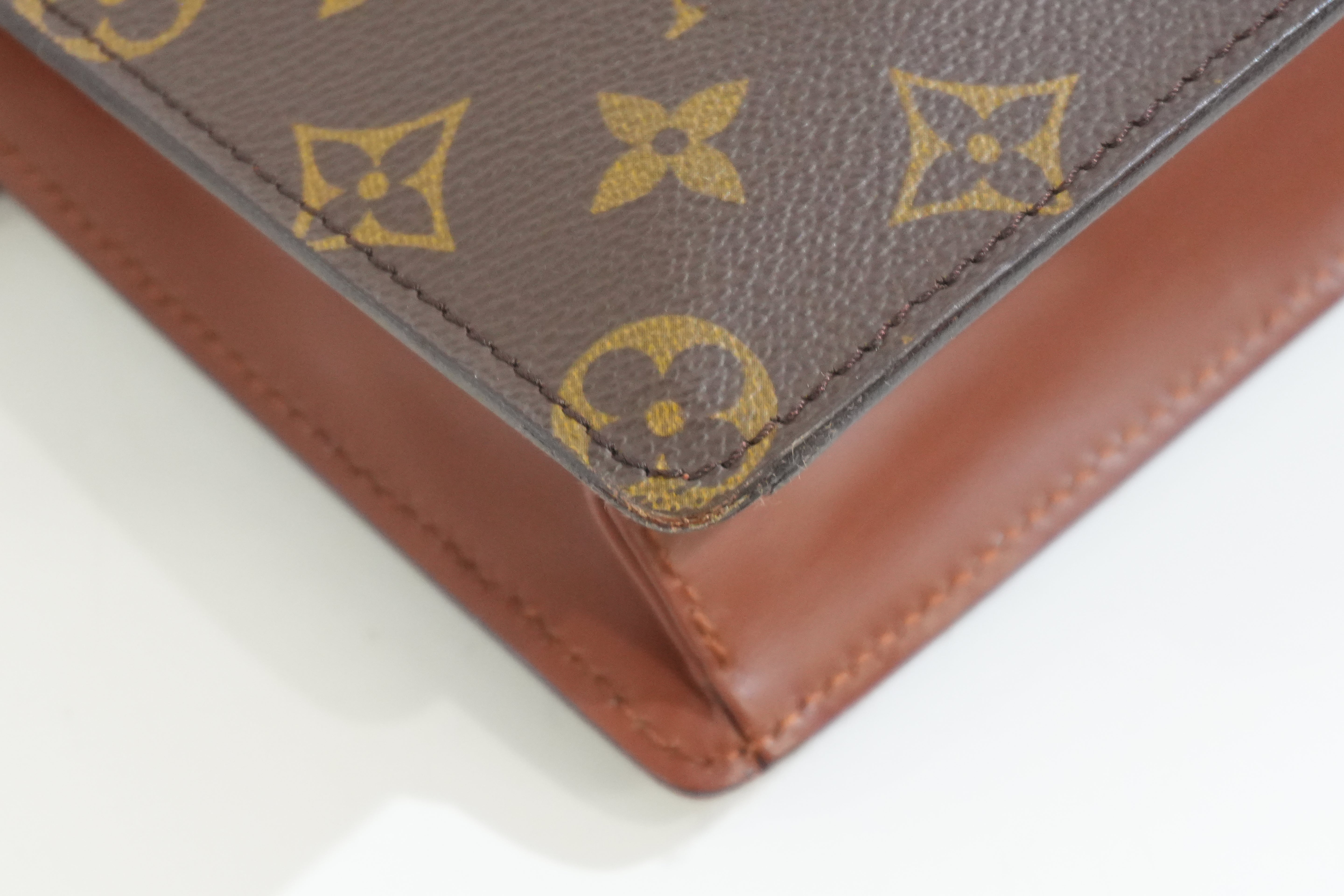 Pre-owned Louis Vuitton Monogram Monceau 26 Crossbody Bag