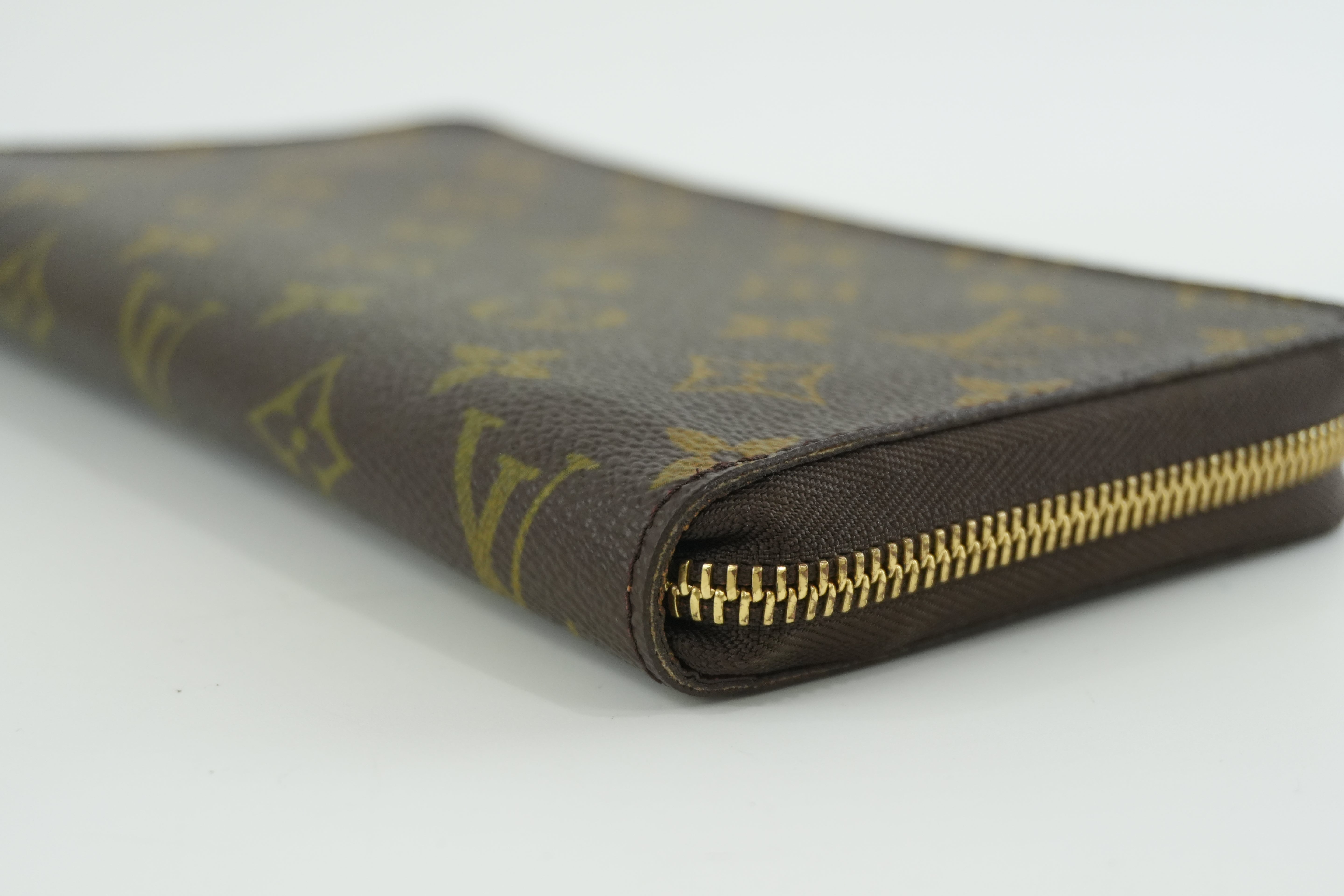 Pre-owned Louis Vuitton Monogram Zippy Organizer