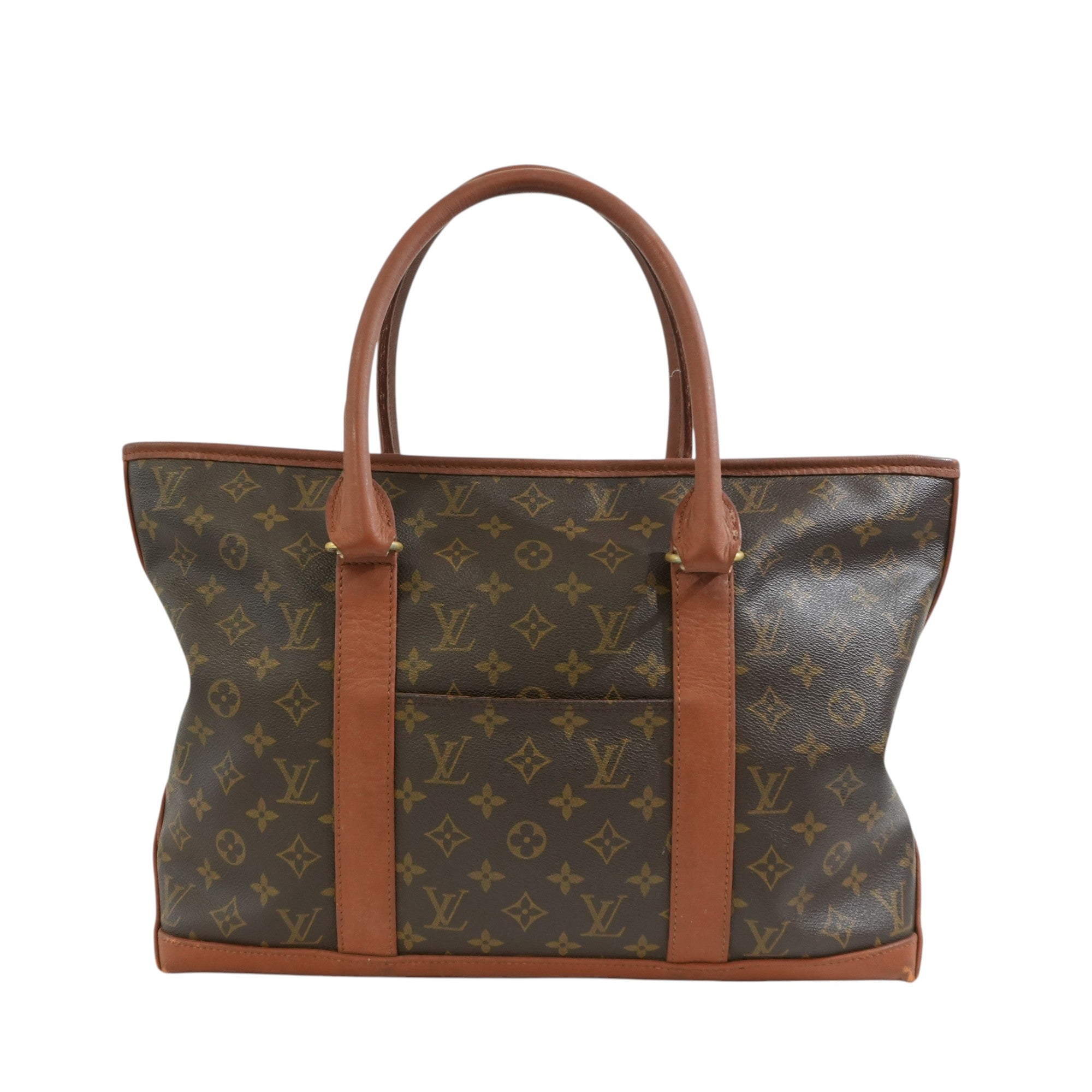 Pre-owned Louis Vuitton Monogram Vintage Weekender Tote Bag