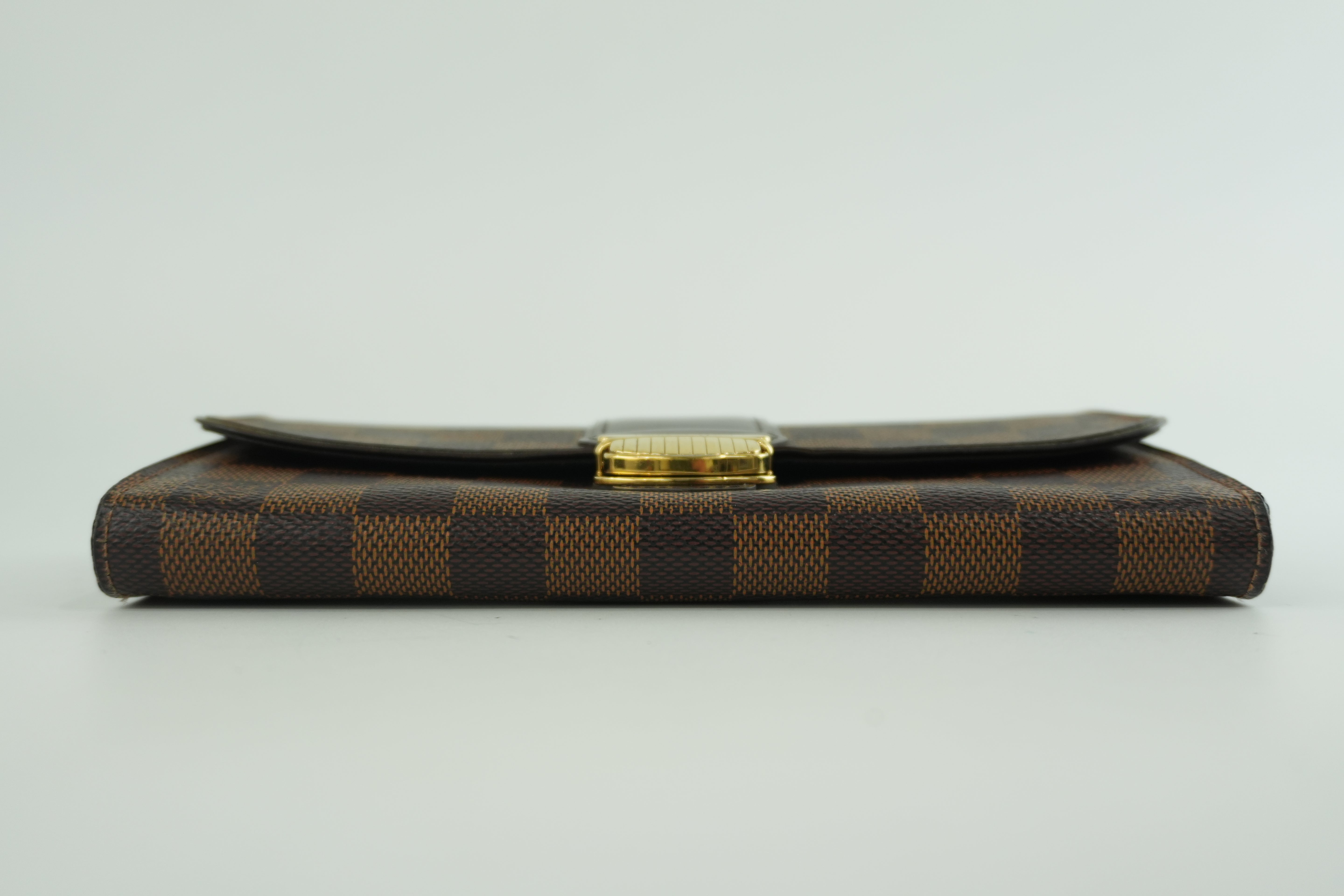 Louis Vuitton Damier Ebene Koala Long Wallet Used