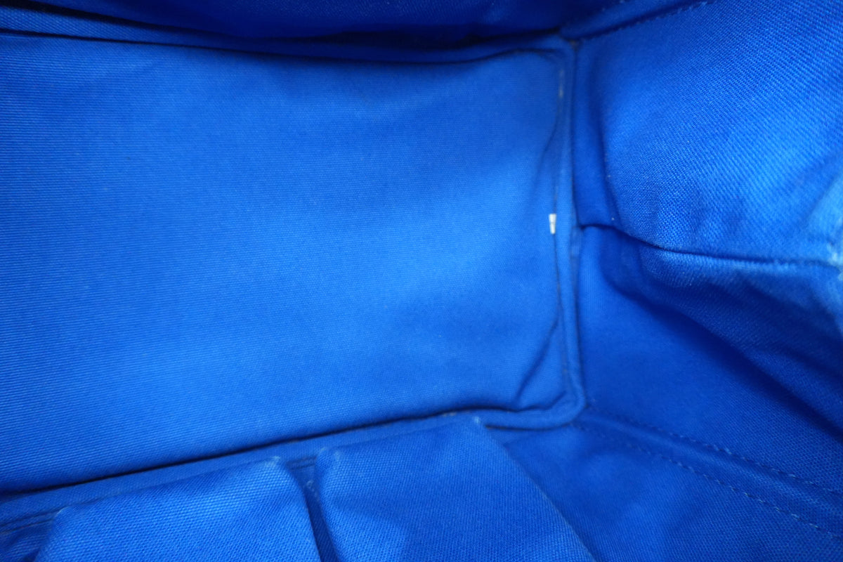 Pre-owned Prada Canapa Handbag Blue
