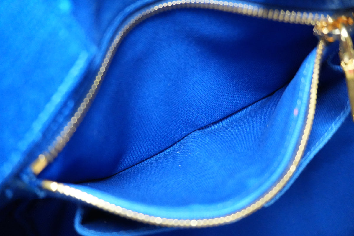 Pre-owned Prada Canapa Handbag Blue