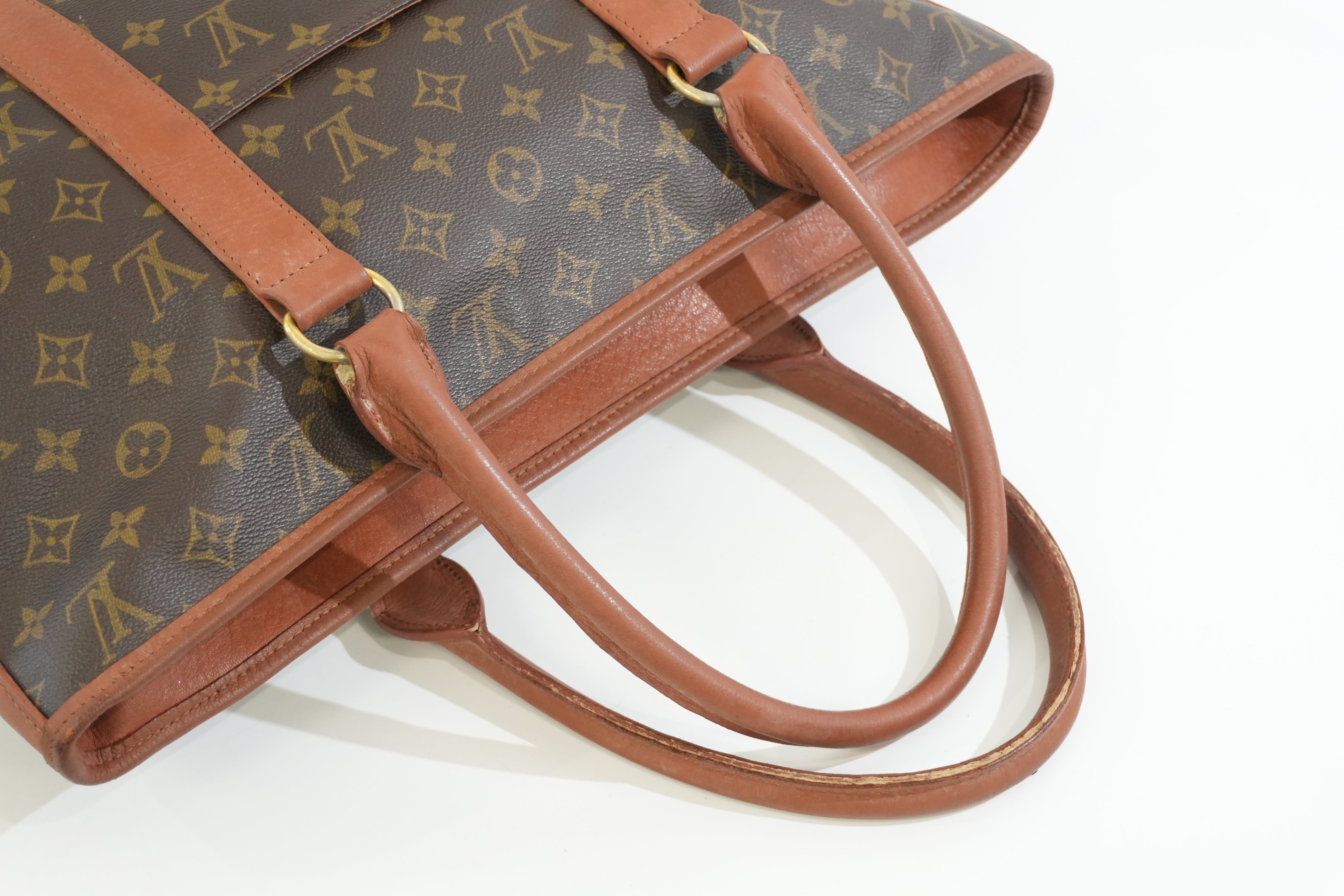 Pre-owned Louis Vuitton Monogram Vintage Weekender Tote Bag