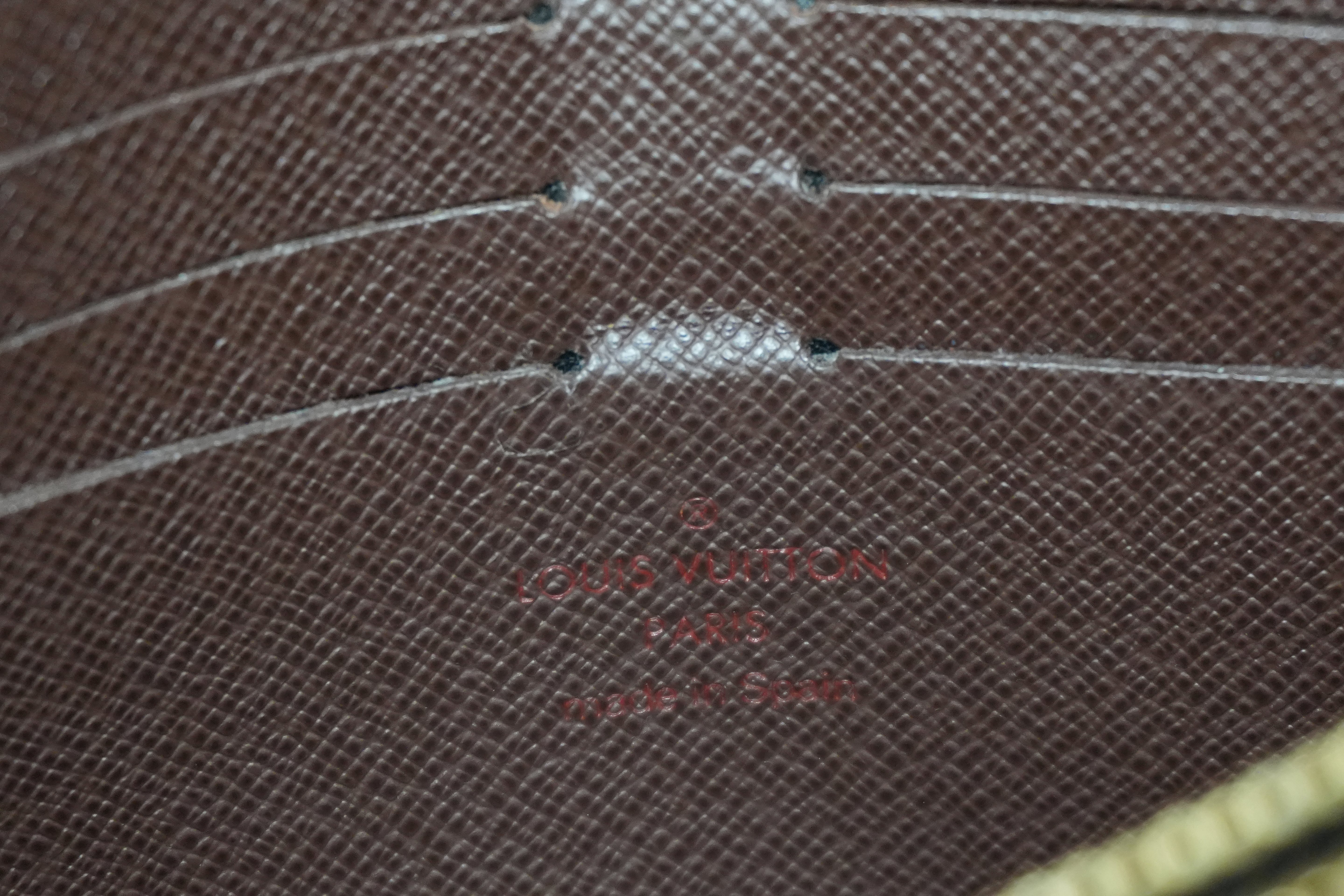 Louis Vuitton Damier Ebene Koala Long Wallet Used