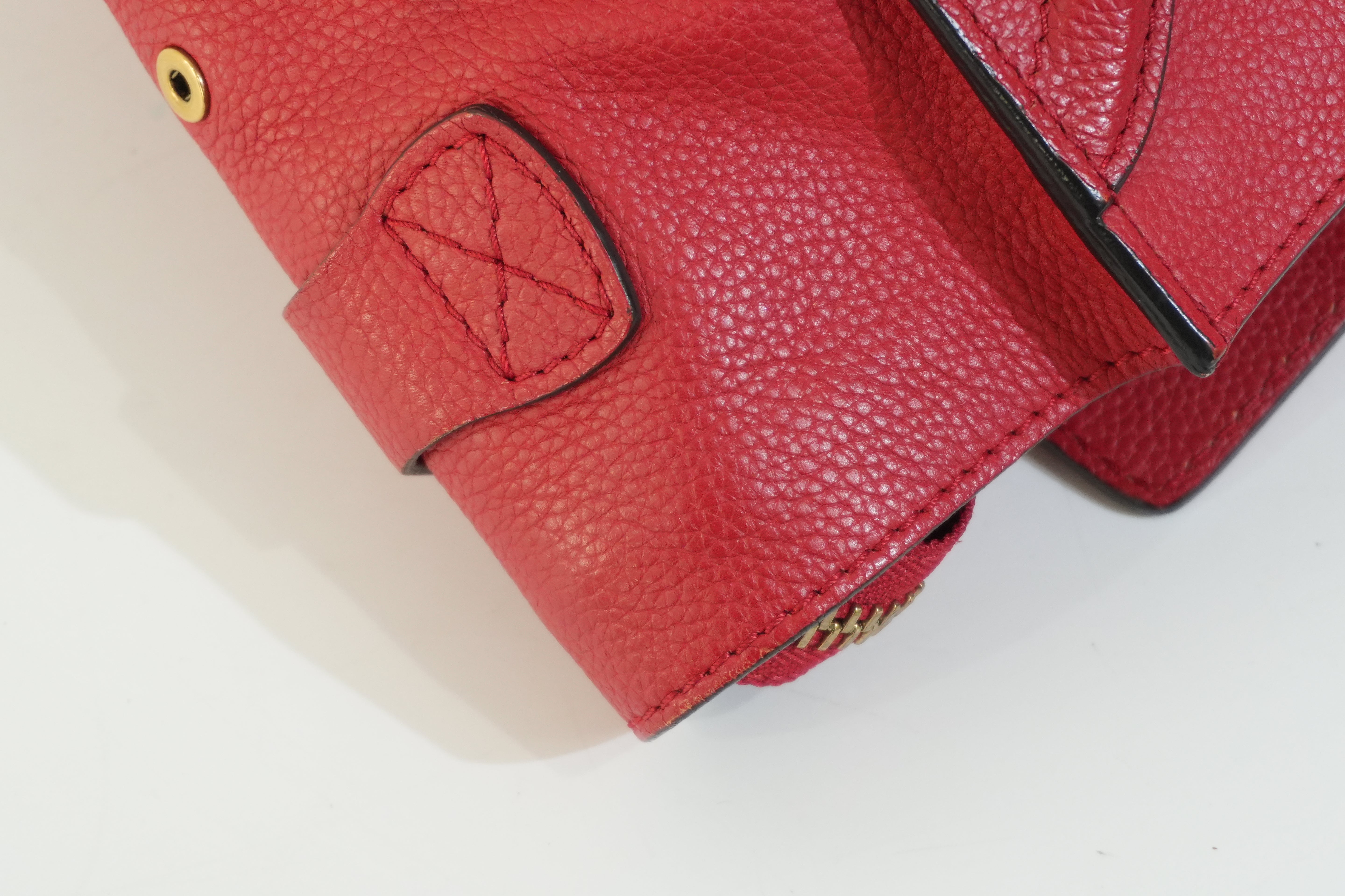 Pre-owned Celine Luggage Handbag Red