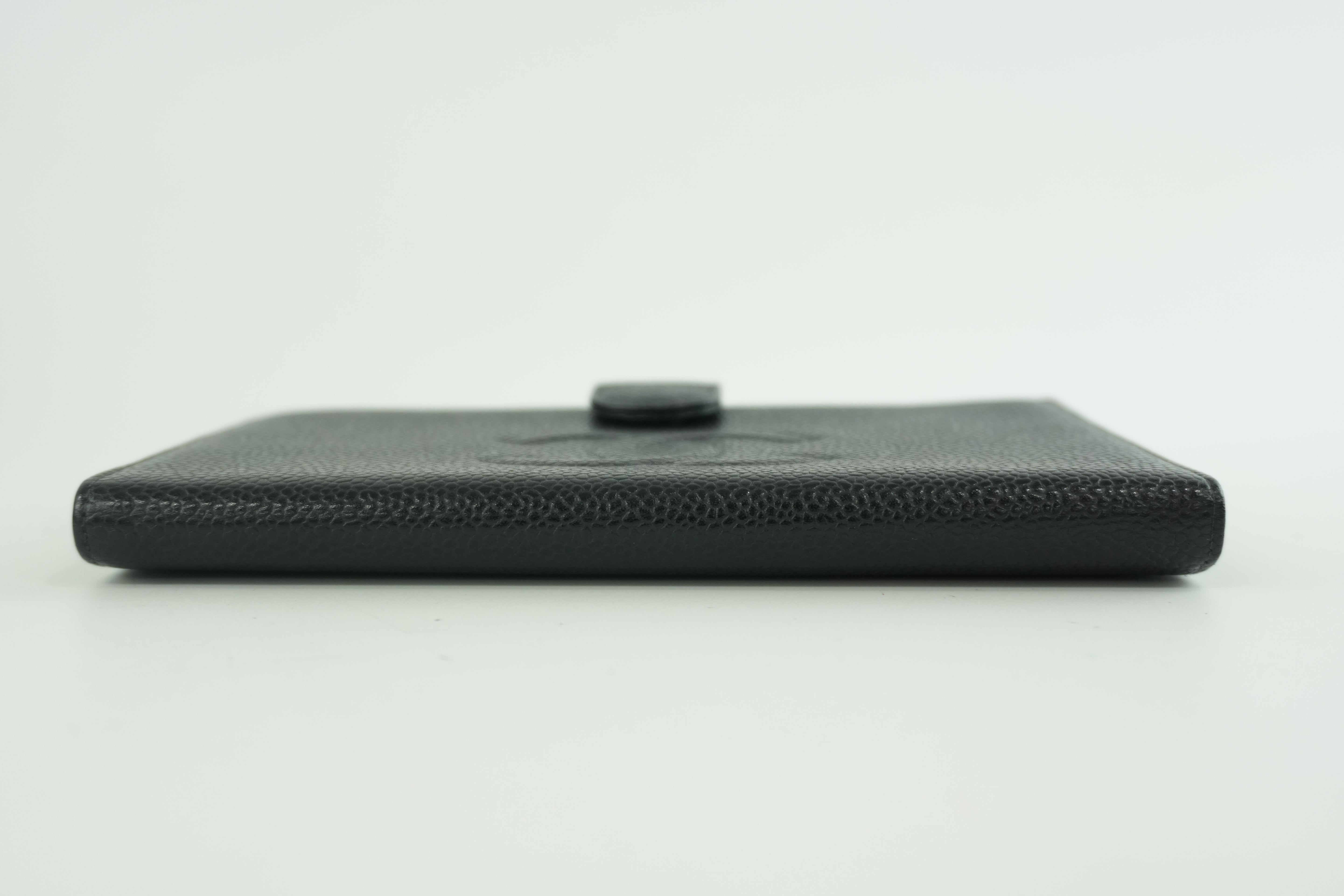 Pre-owned Chanel Caviar Skin Long Wallet