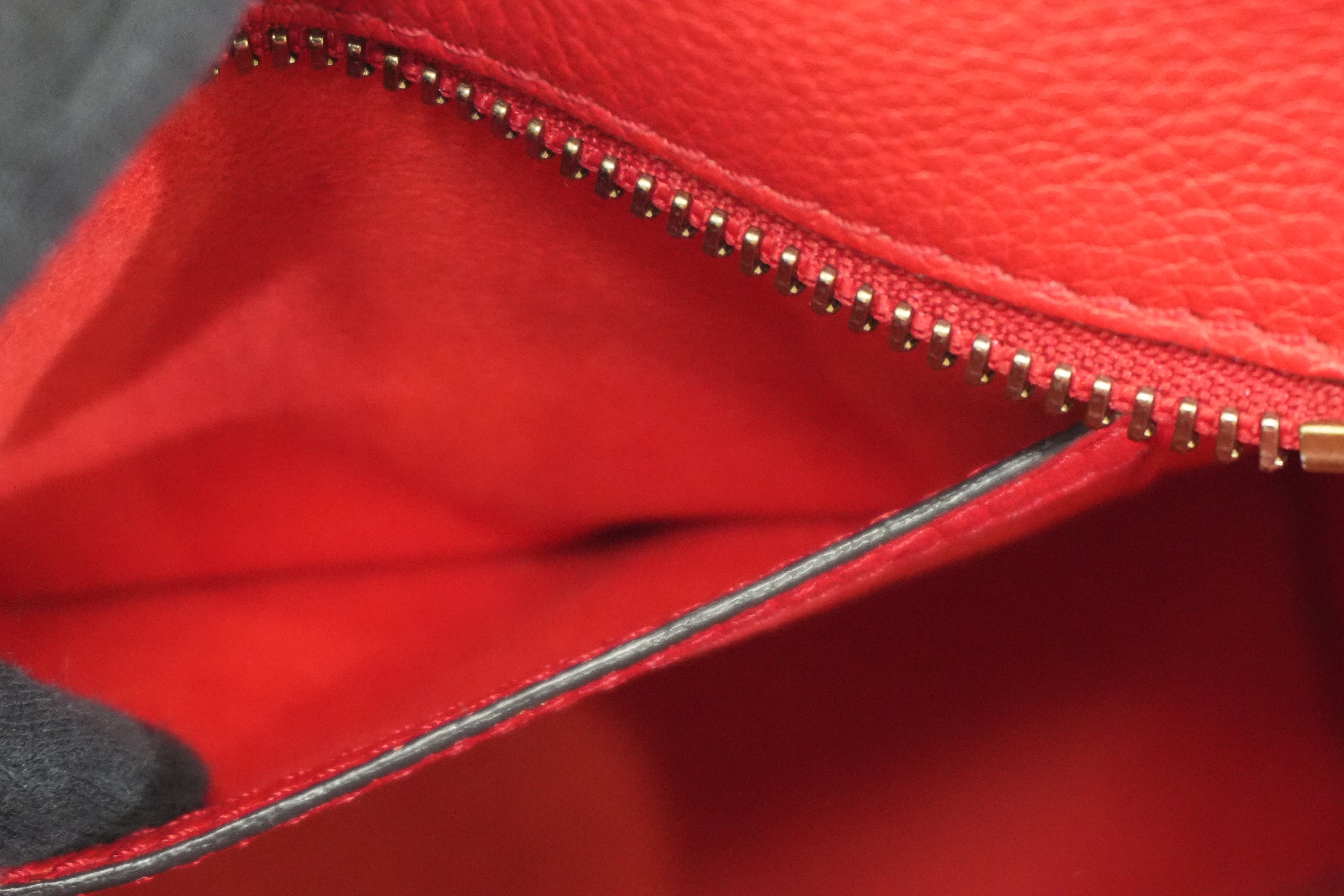 Pre-owned Celine Luggage Handbag Red