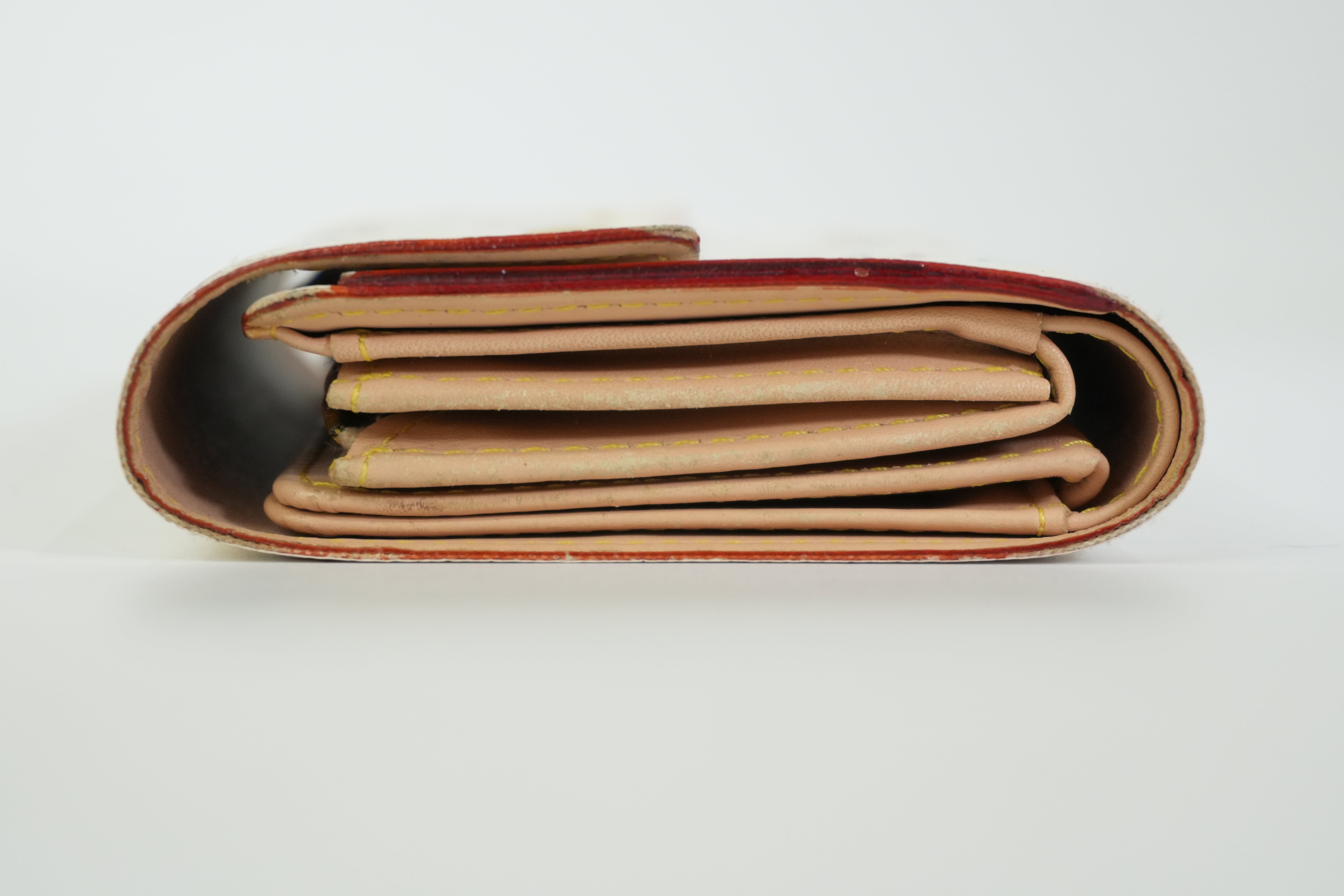 Pre-owned Louis Vuitton Multicolor Alexandra Wallet