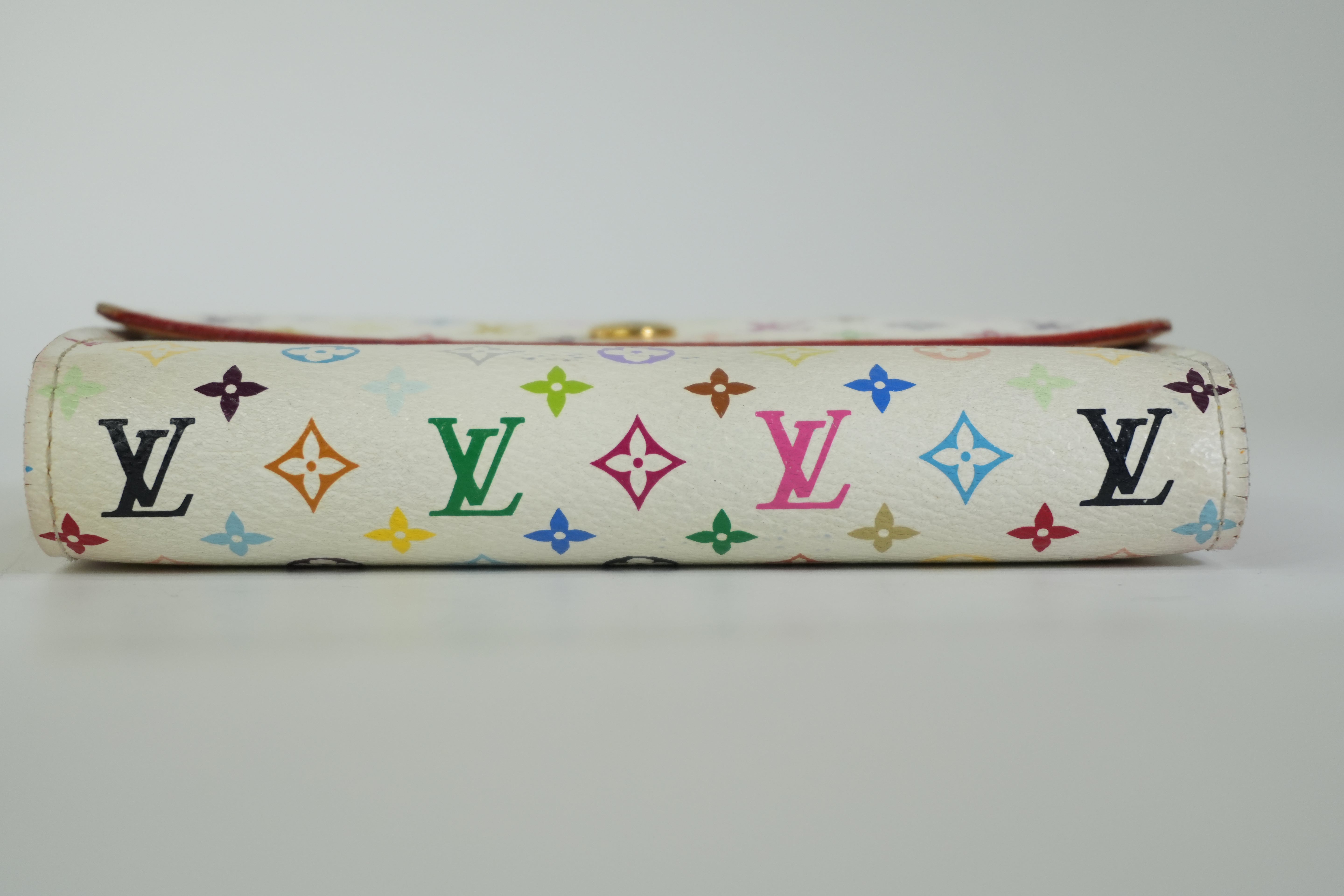 Pre-owned Louis Vuitton Multicolor Alexandra Wallet