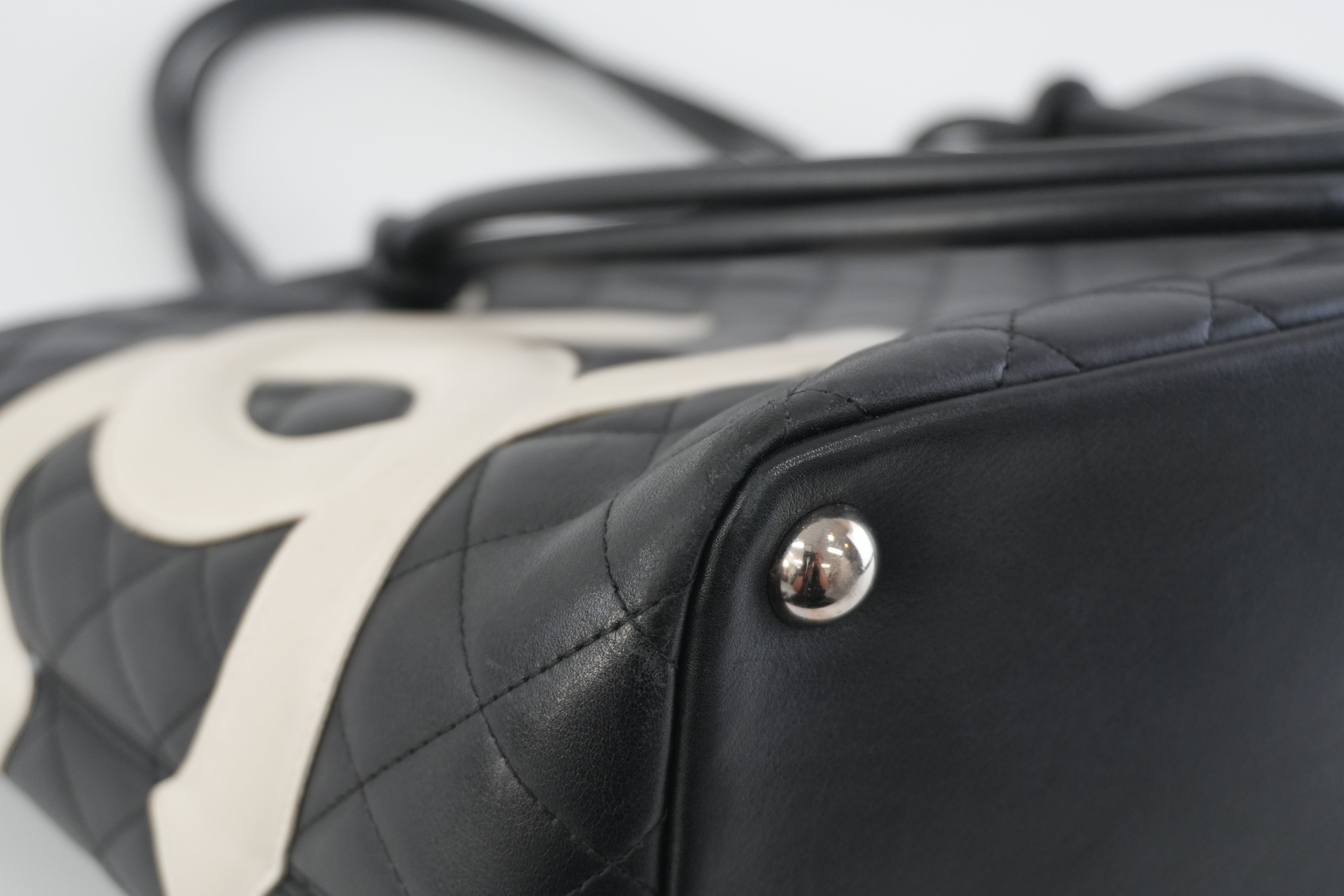 Pre-owned Chanel Leather Tote Bag Black