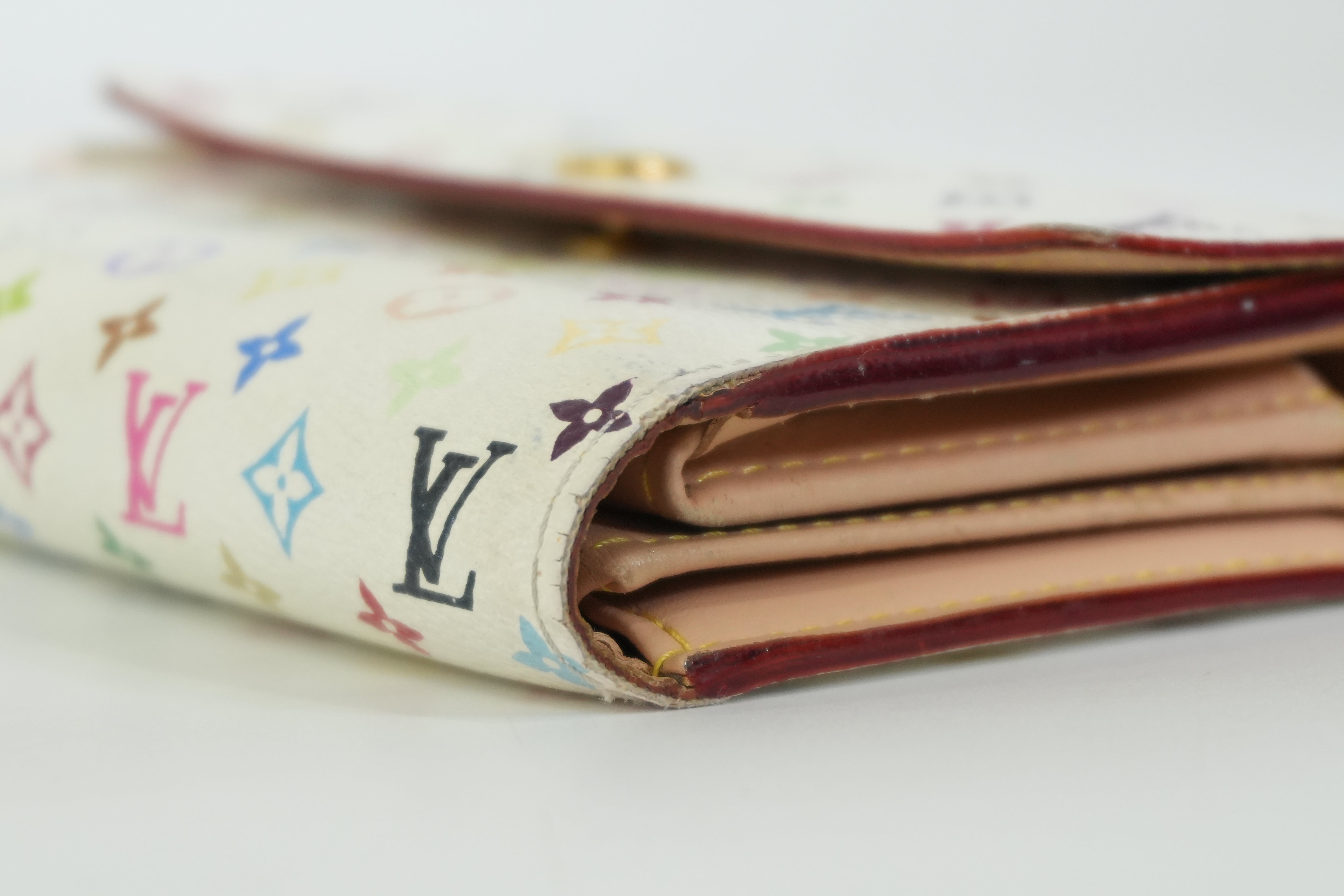 Pre-owned Louis Vuitton Multicolor Alexandra Wallet