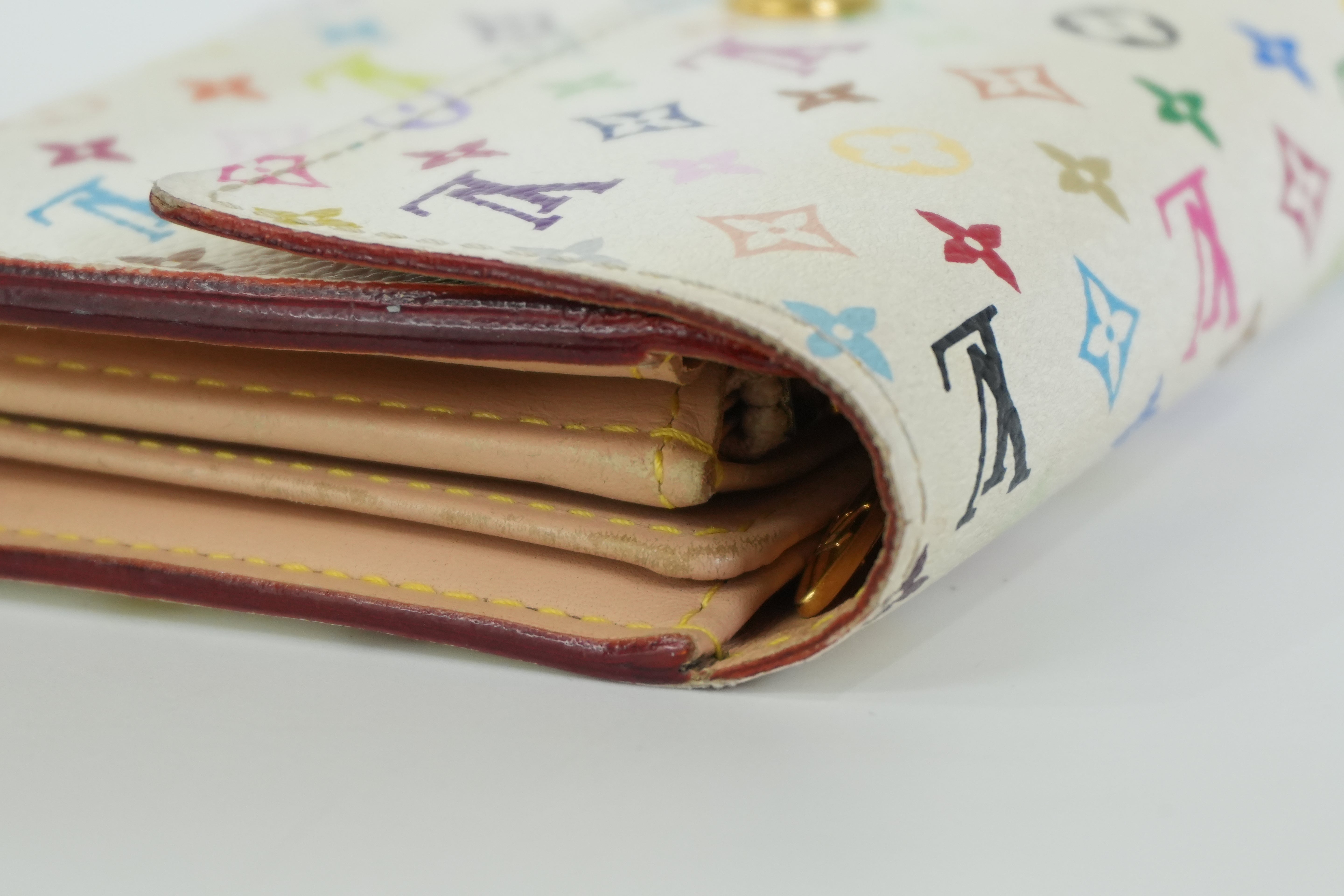 Pre-owned Louis Vuitton Multicolor Alexandra Wallet