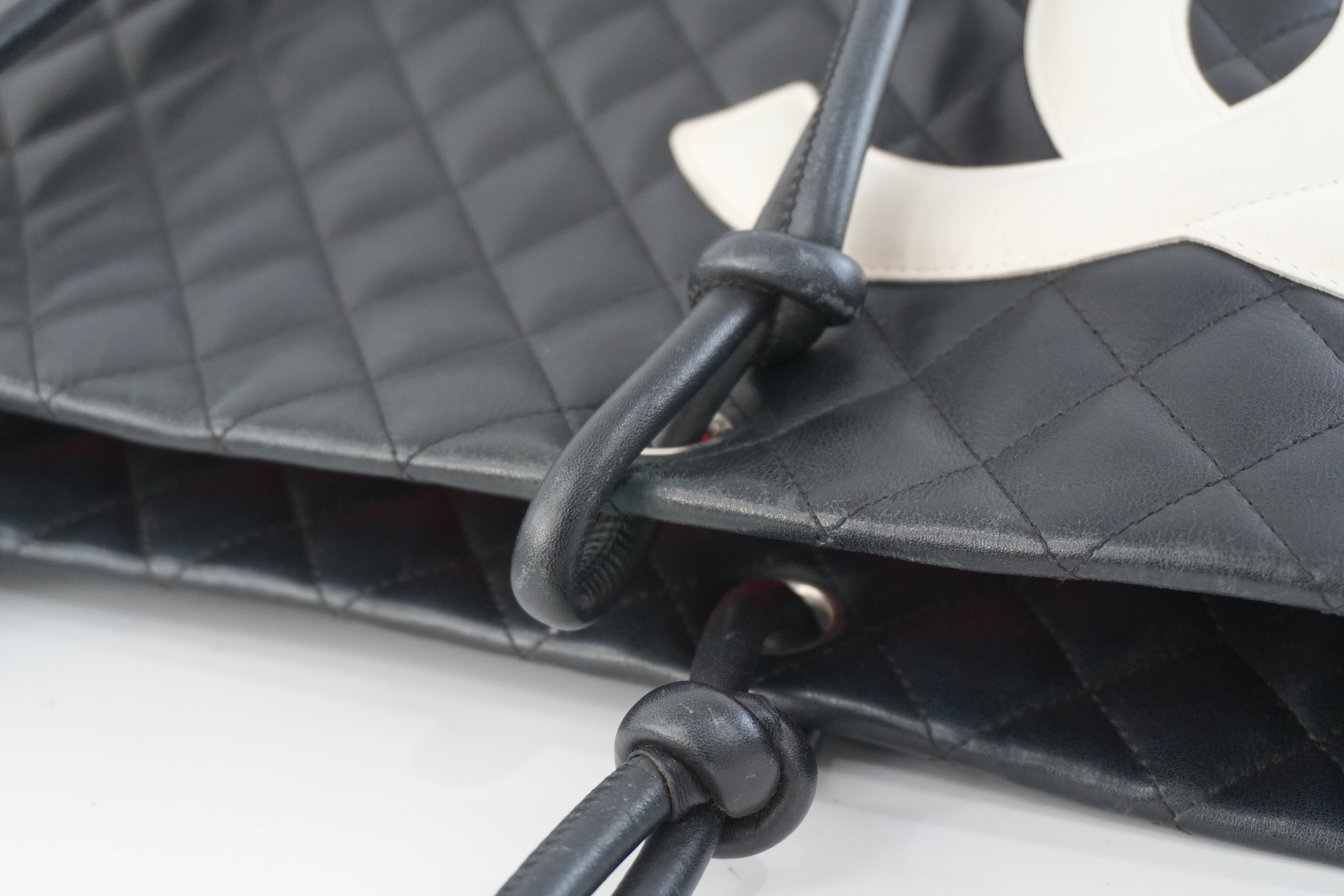 Pre-owned Chanel Leather Tote Bag Black