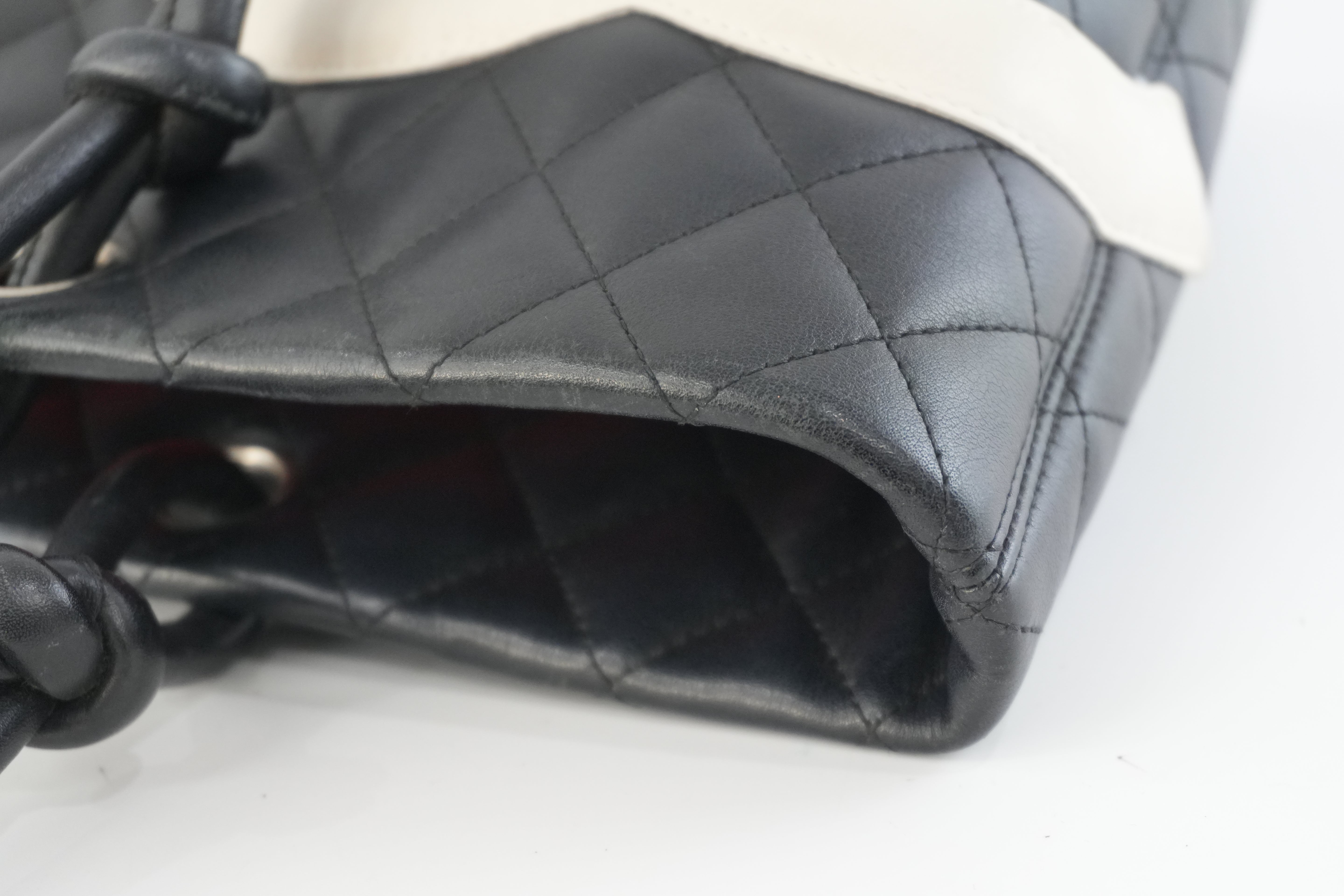 Pre-owned Chanel Leather Tote Bag Black