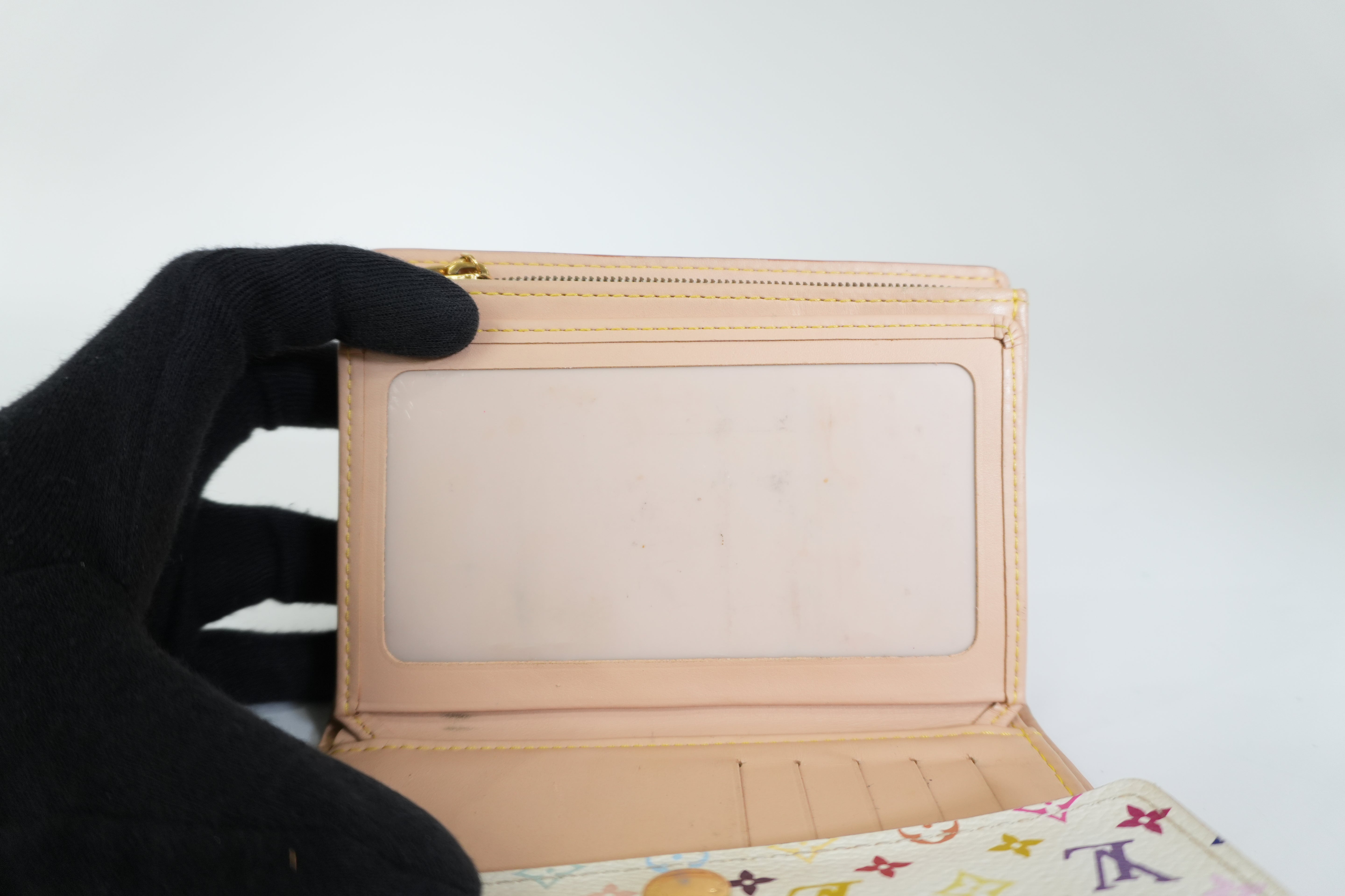 Pre-owned Louis Vuitton Multicolor Alexandra Wallet