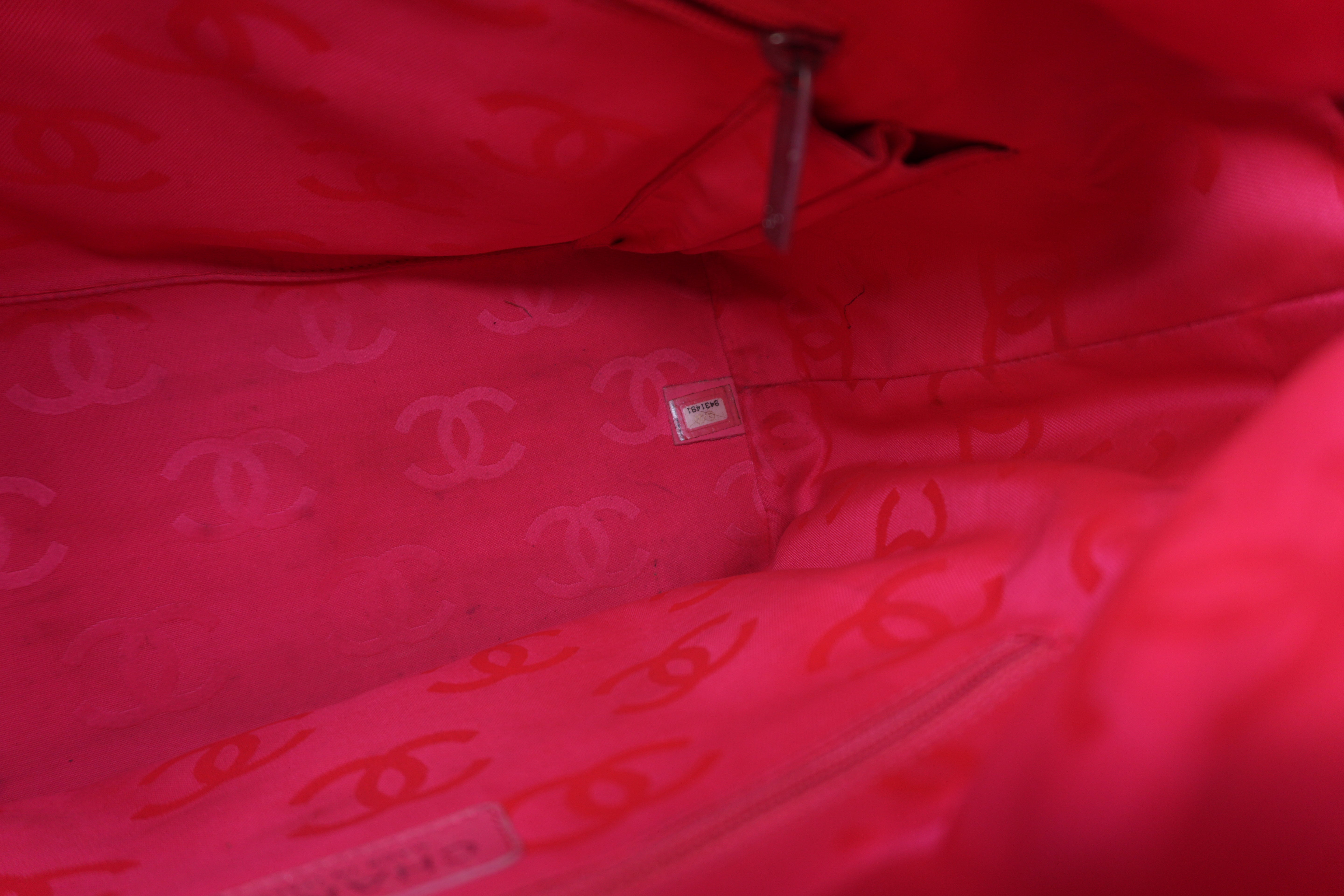 Pre-owned Chanel Leather Tote Bag Black