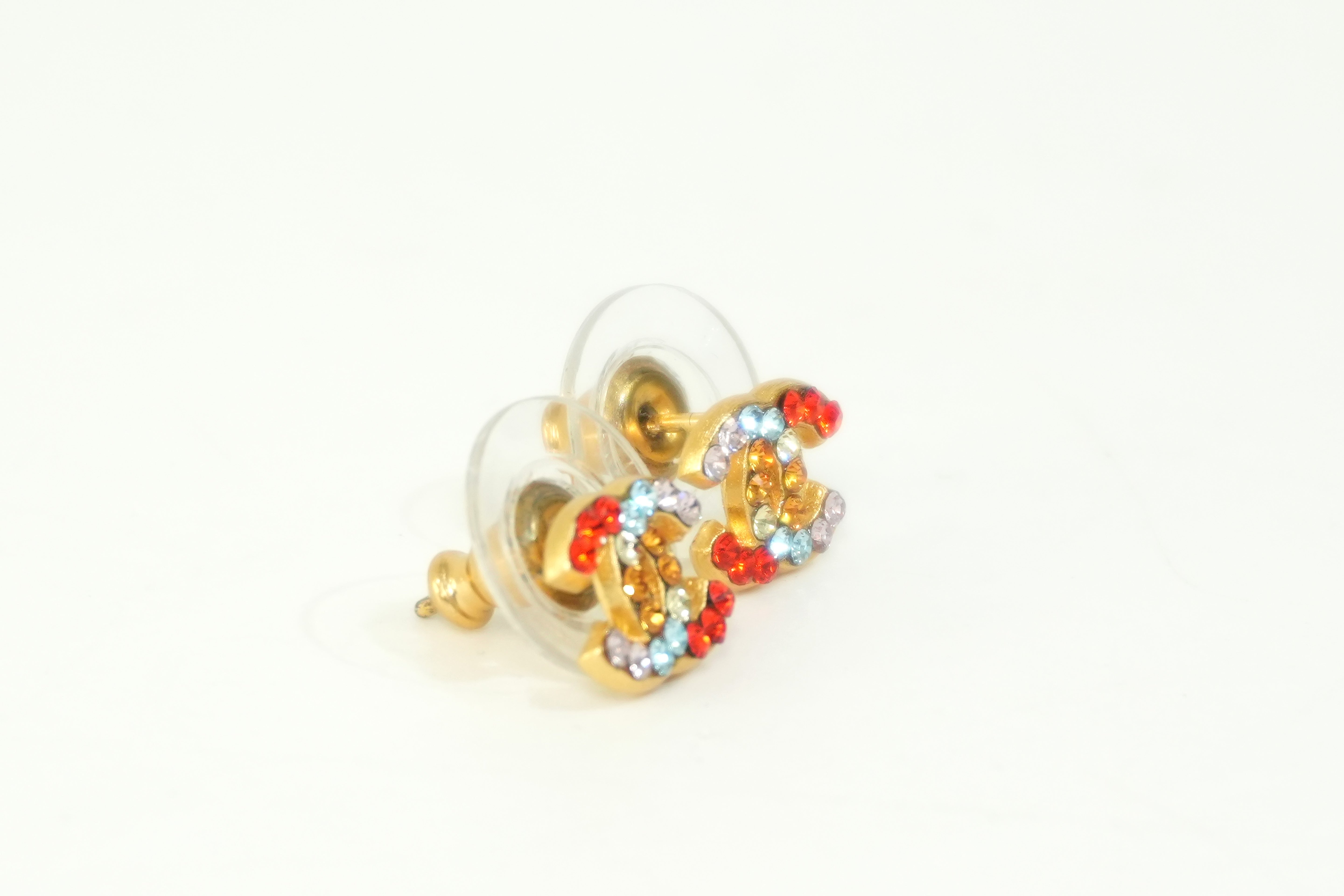 Pre-owned Chanel Earrings Multicolor