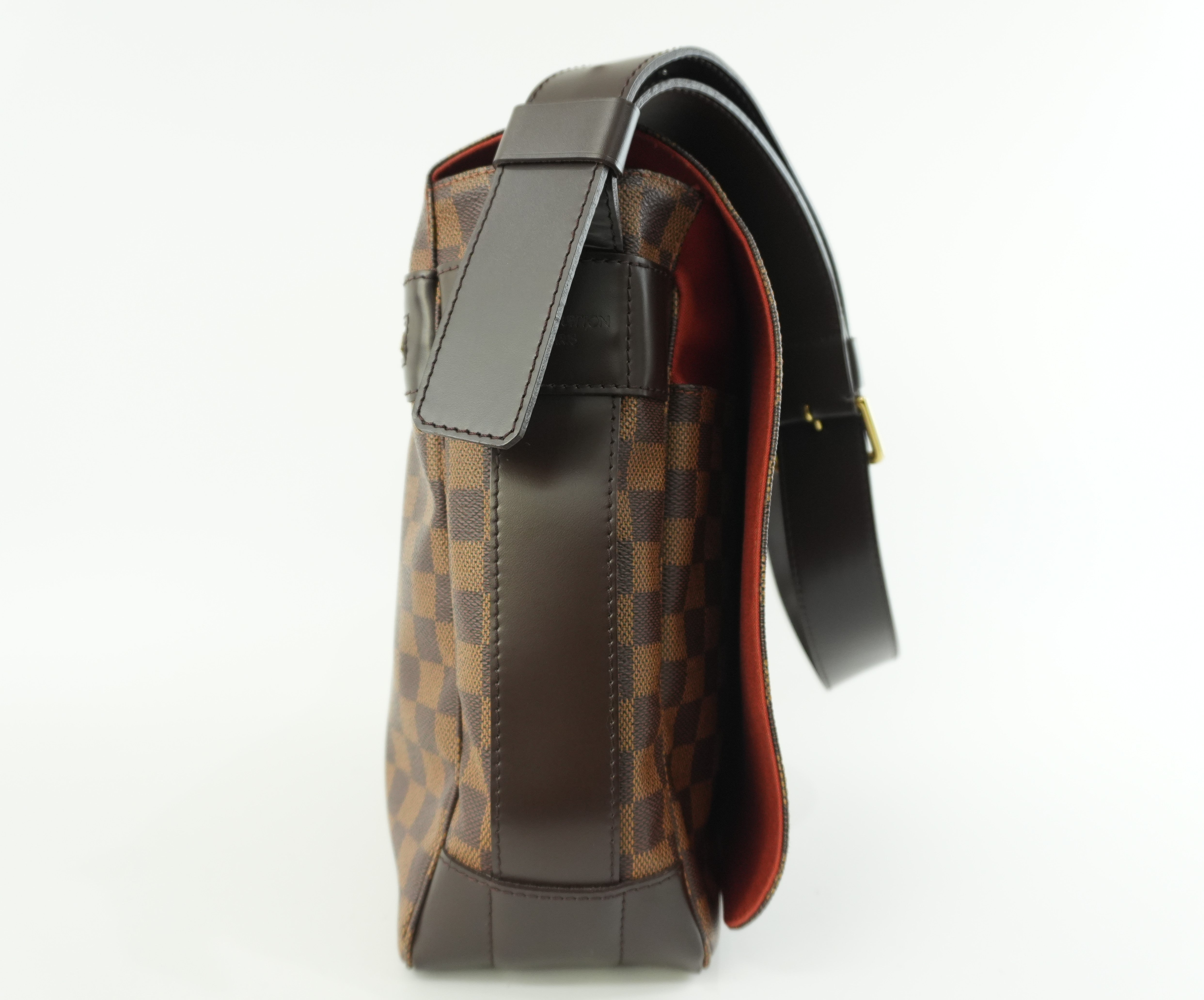 Pre-owned Louis Vuitton Damier Ebene Bastille Messenger Shoulder Bag