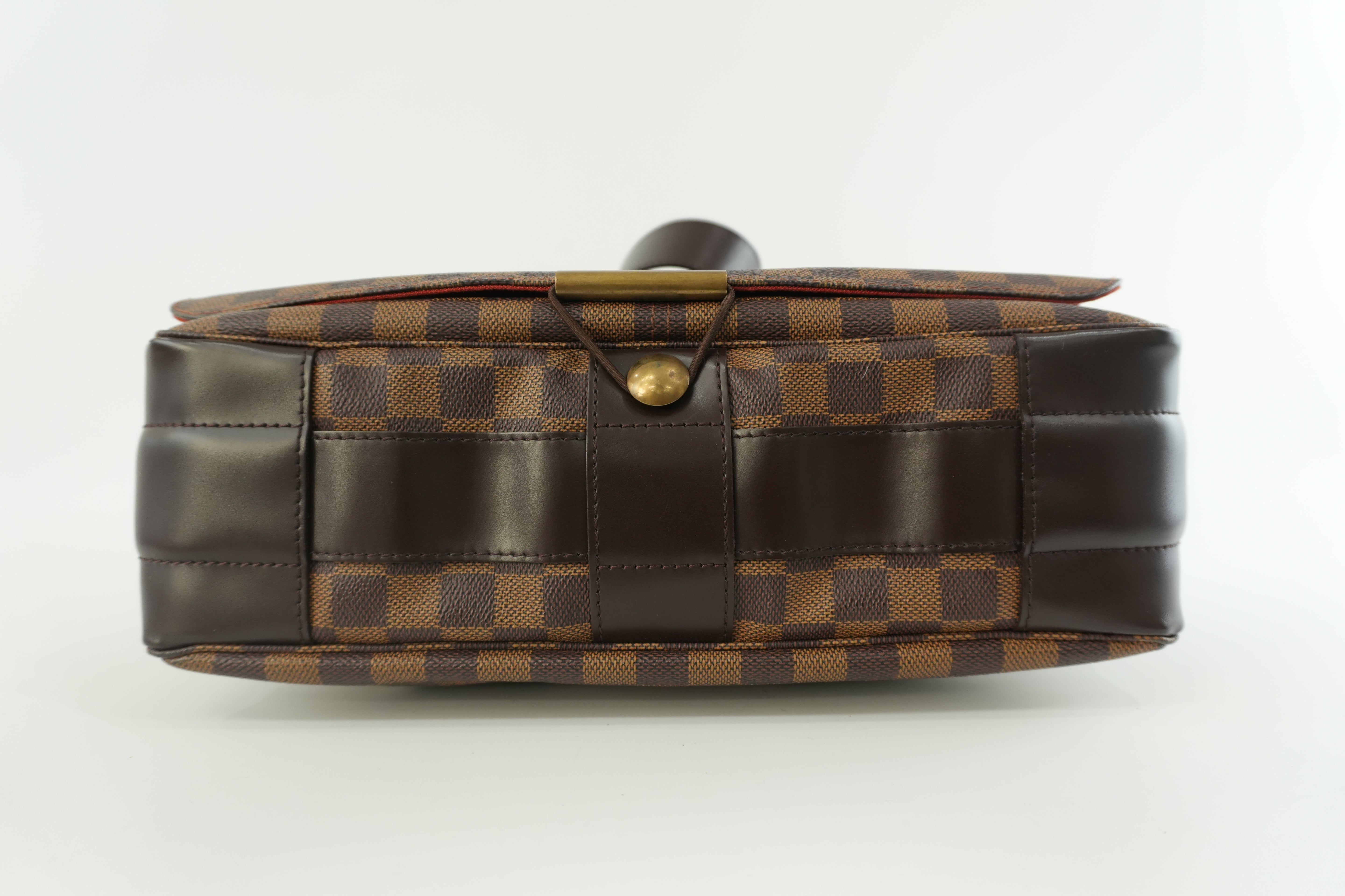 Pre-owned Louis Vuitton Damier Ebene Bastille Messenger Shoulder Bag