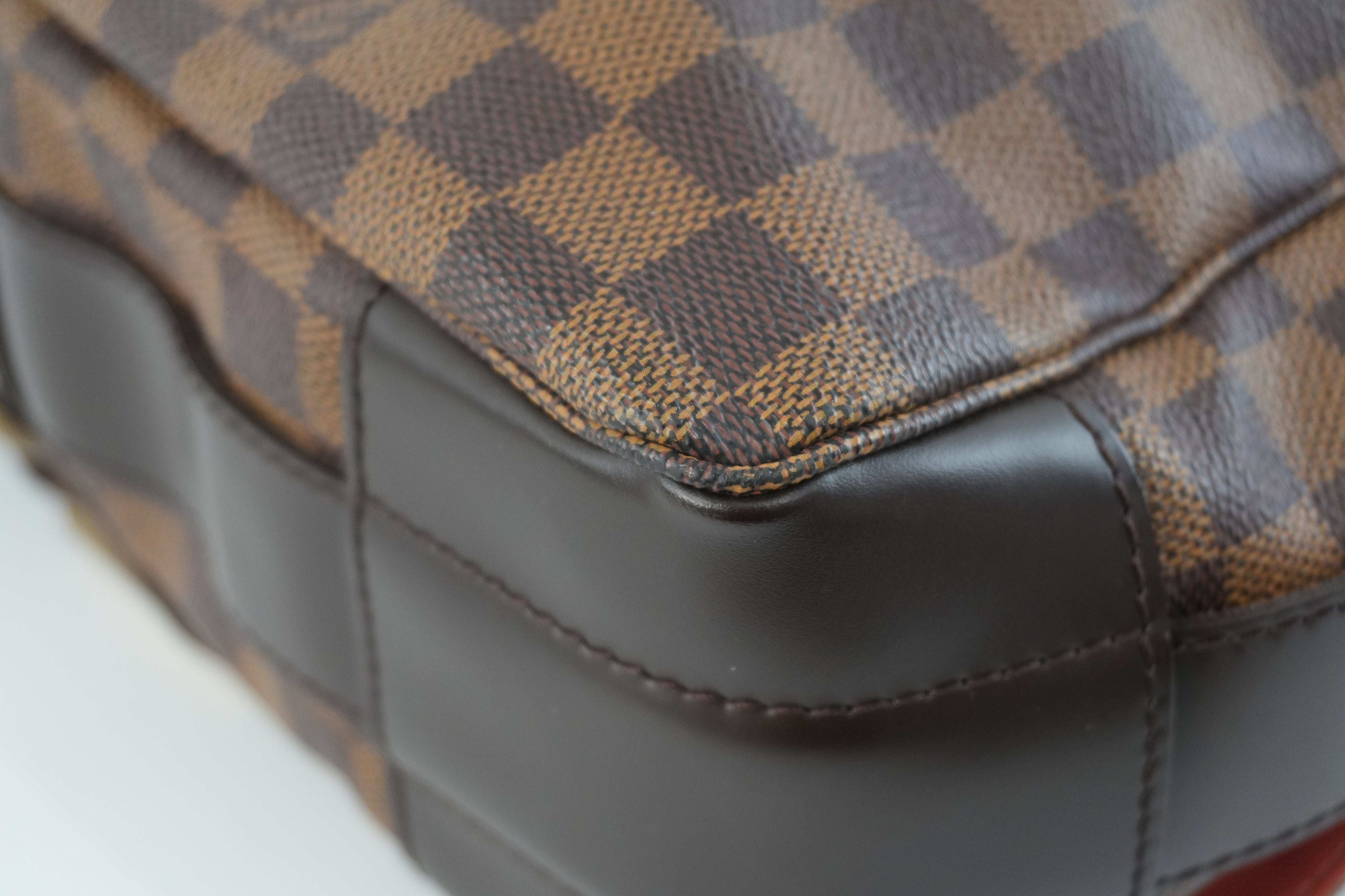 Pre-owned Louis Vuitton Damier Ebene Bastille Messenger Shoulder Bag