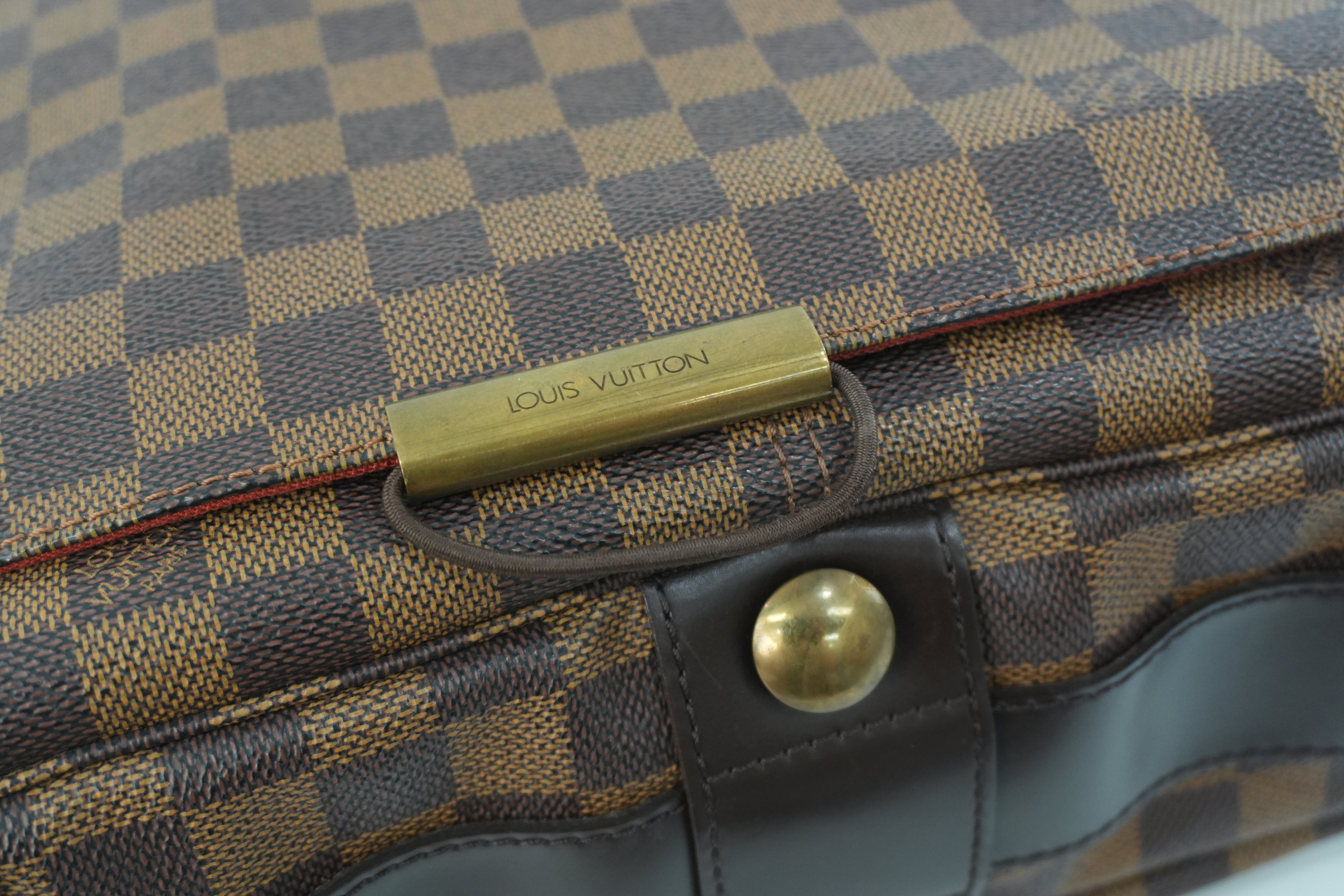 Pre-owned Louis Vuitton Damier Ebene Bastille Messenger Shoulder Bag