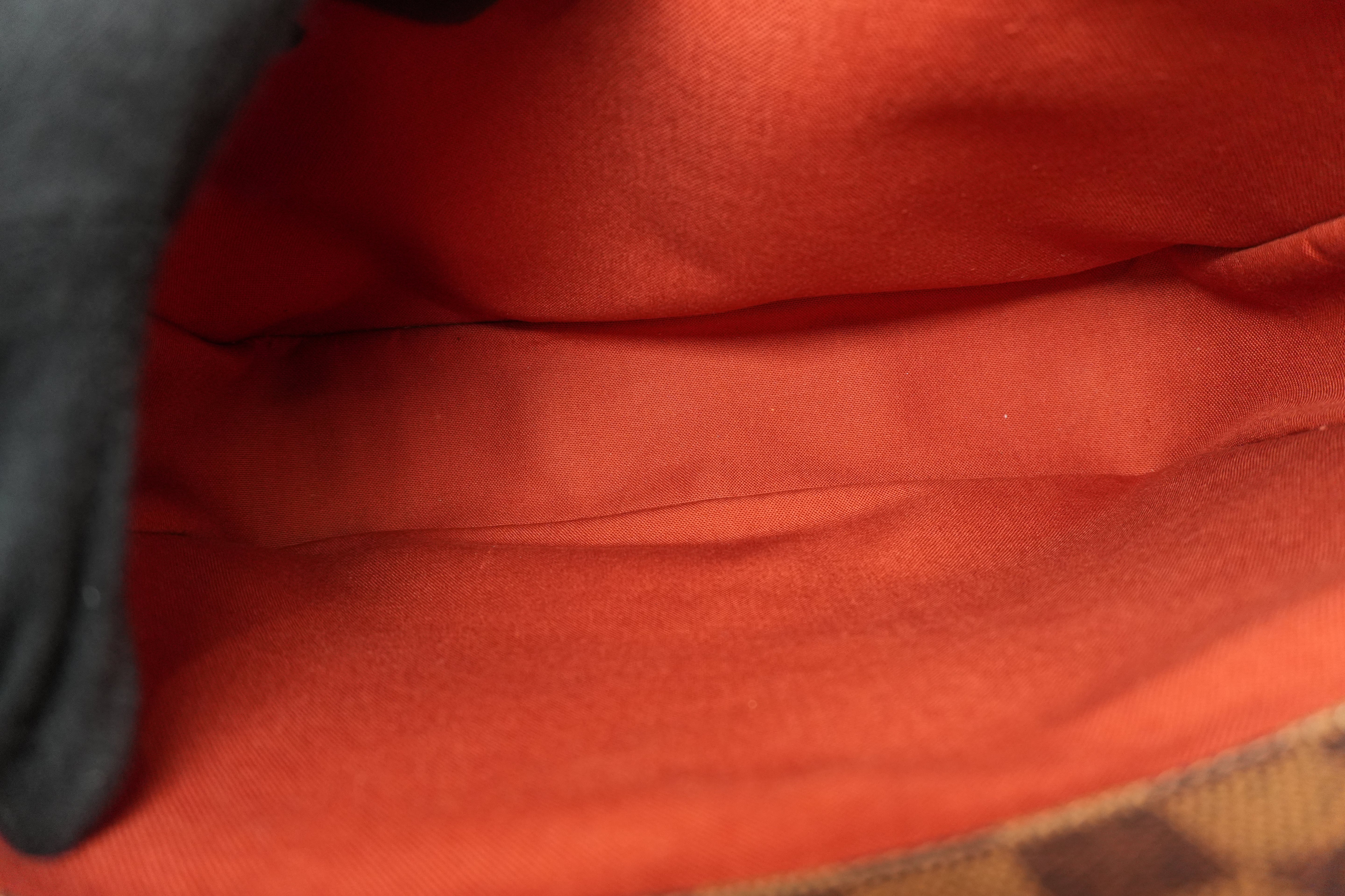 Pre-owned Louis Vuitton Damier Ebene Bastille Messenger Shoulder Bag