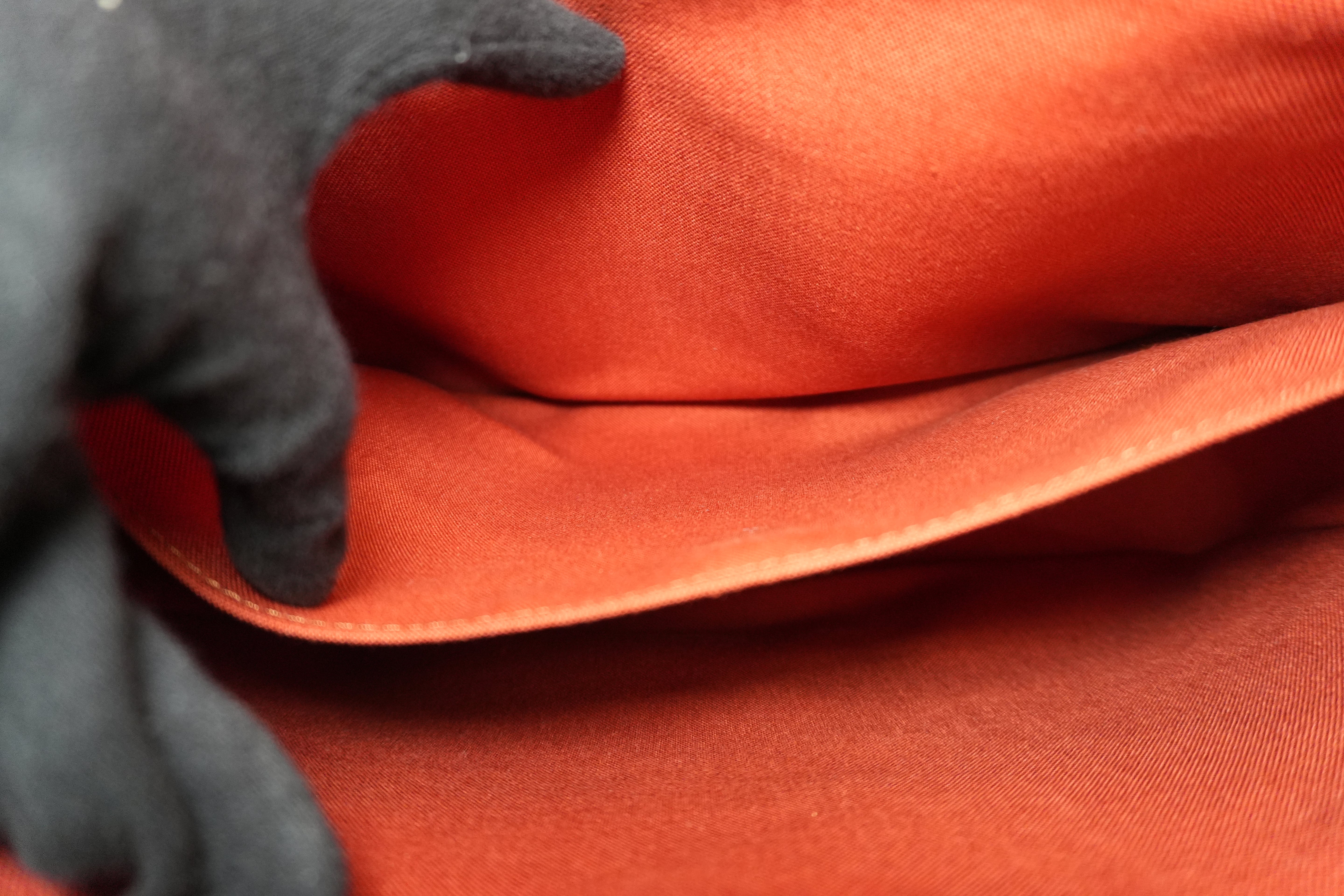 Pre-owned Louis Vuitton Damier Ebene Bastille Messenger Shoulder Bag