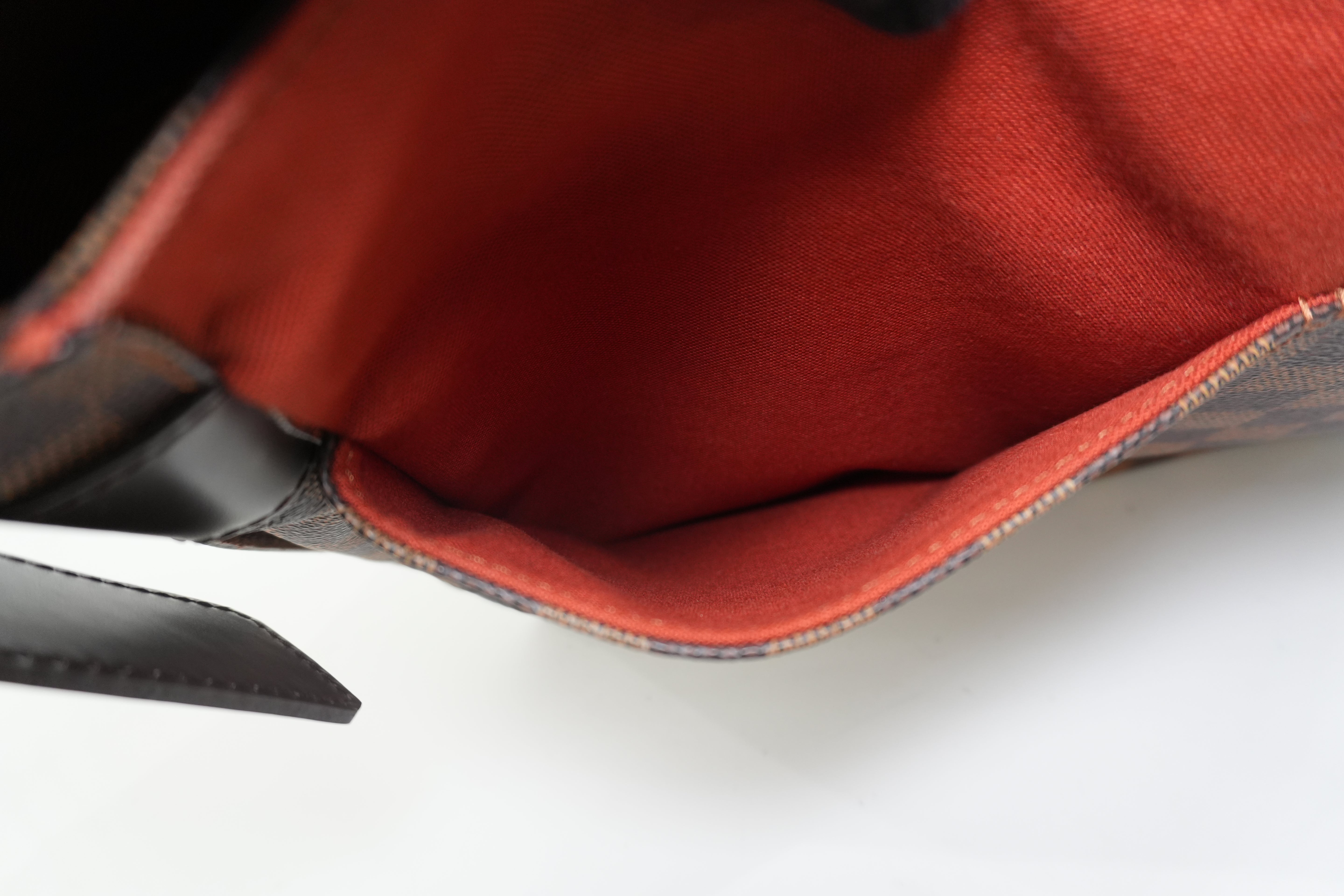 Pre-owned Louis Vuitton Damier Ebene Bastille Messenger Shoulder Bag