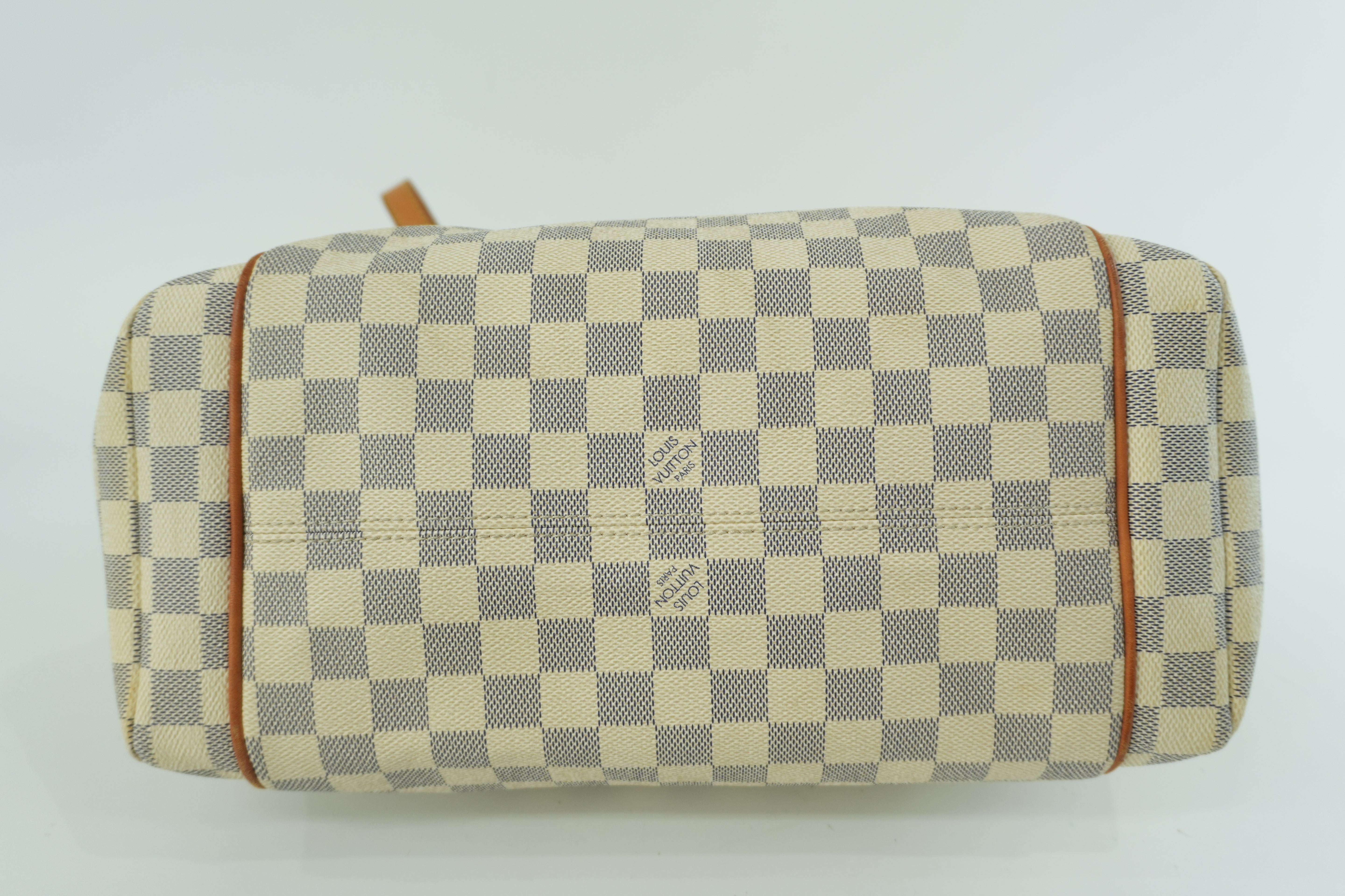 Pre-owned Louis Vuitton Damier Azur Totally MM Tote Bag