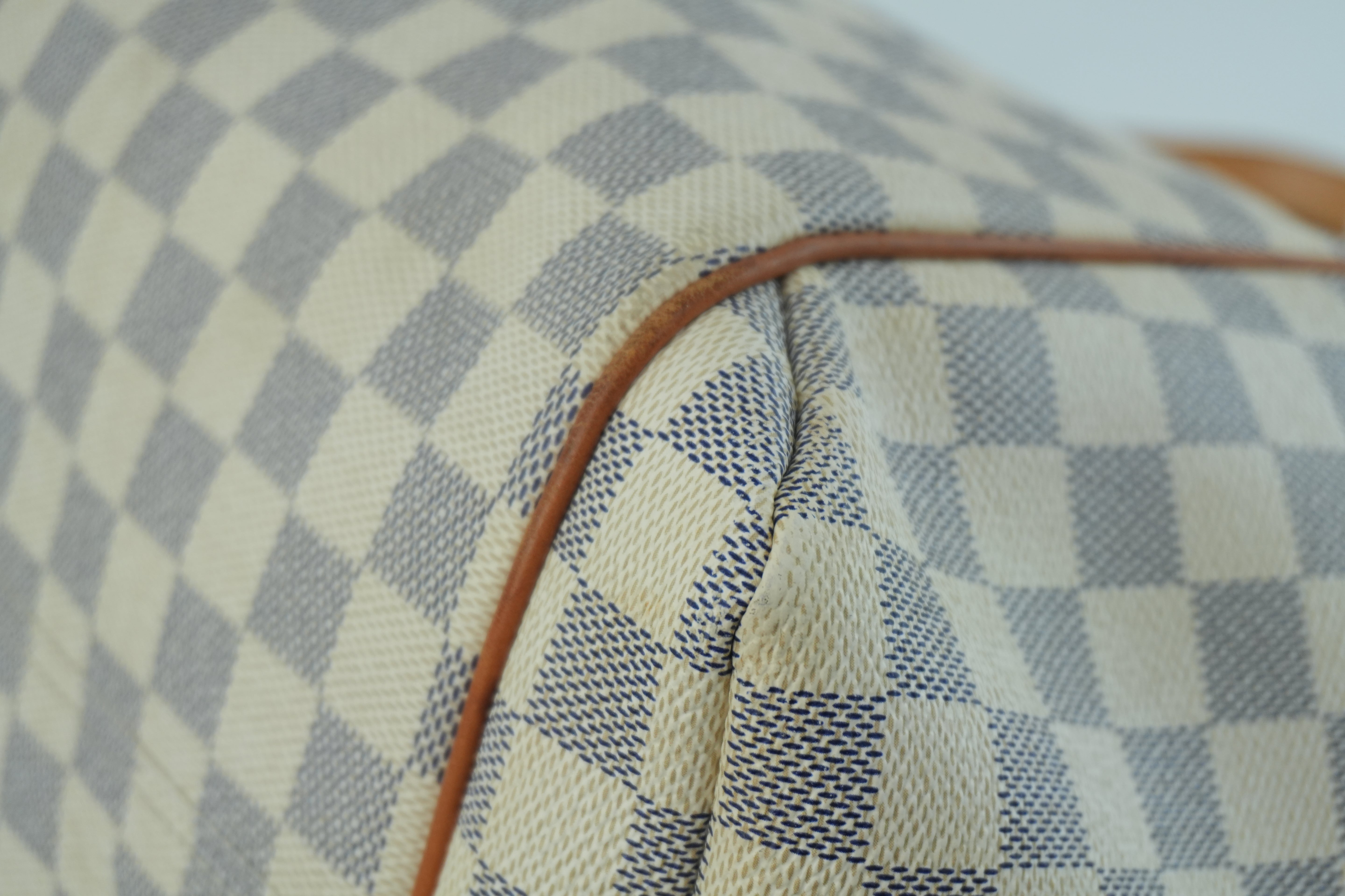 Pre-owned Louis Vuitton Damier Azur Totally MM Tote Bag