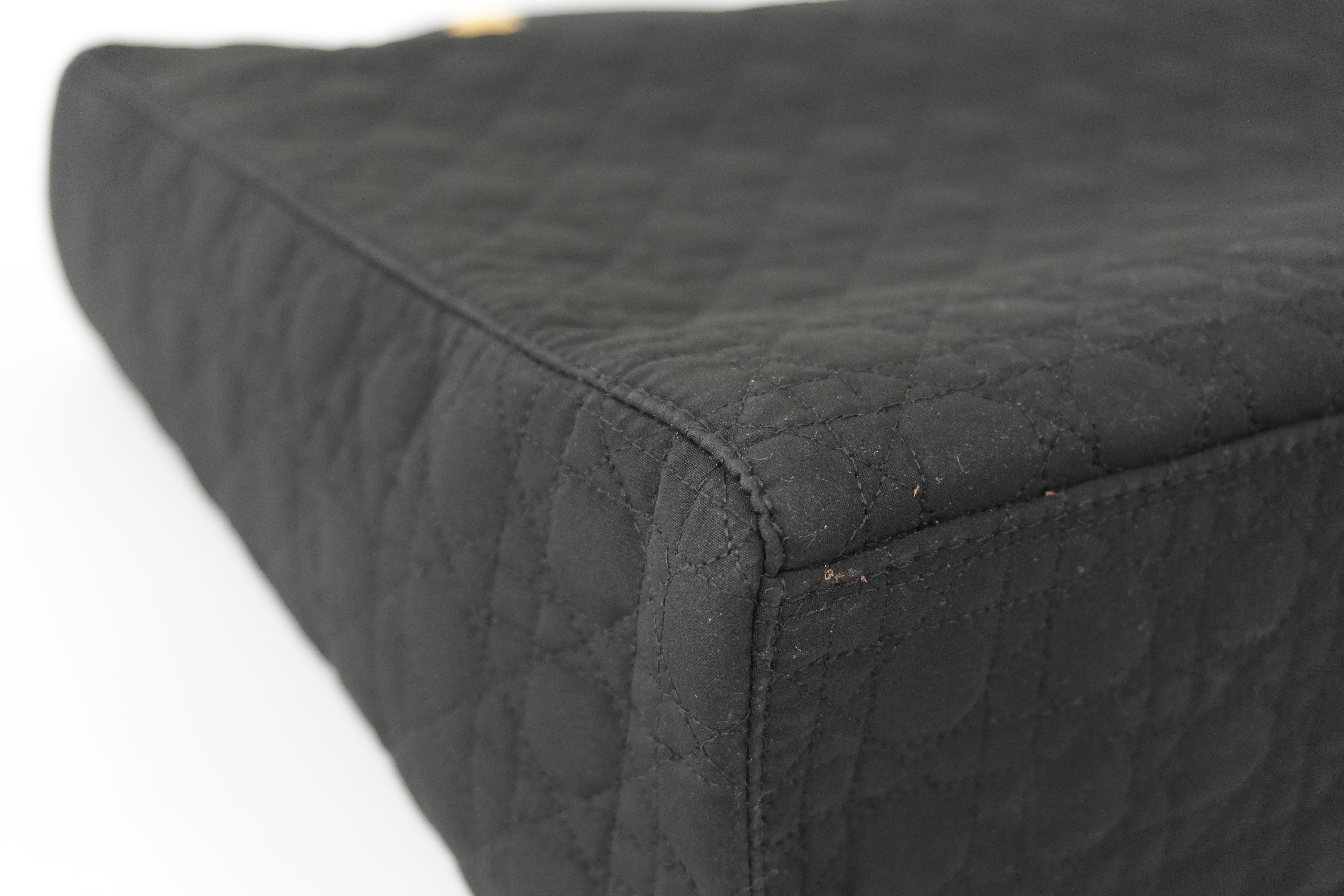 Pre-Owned Dior Quilted Cannage Handbag Black