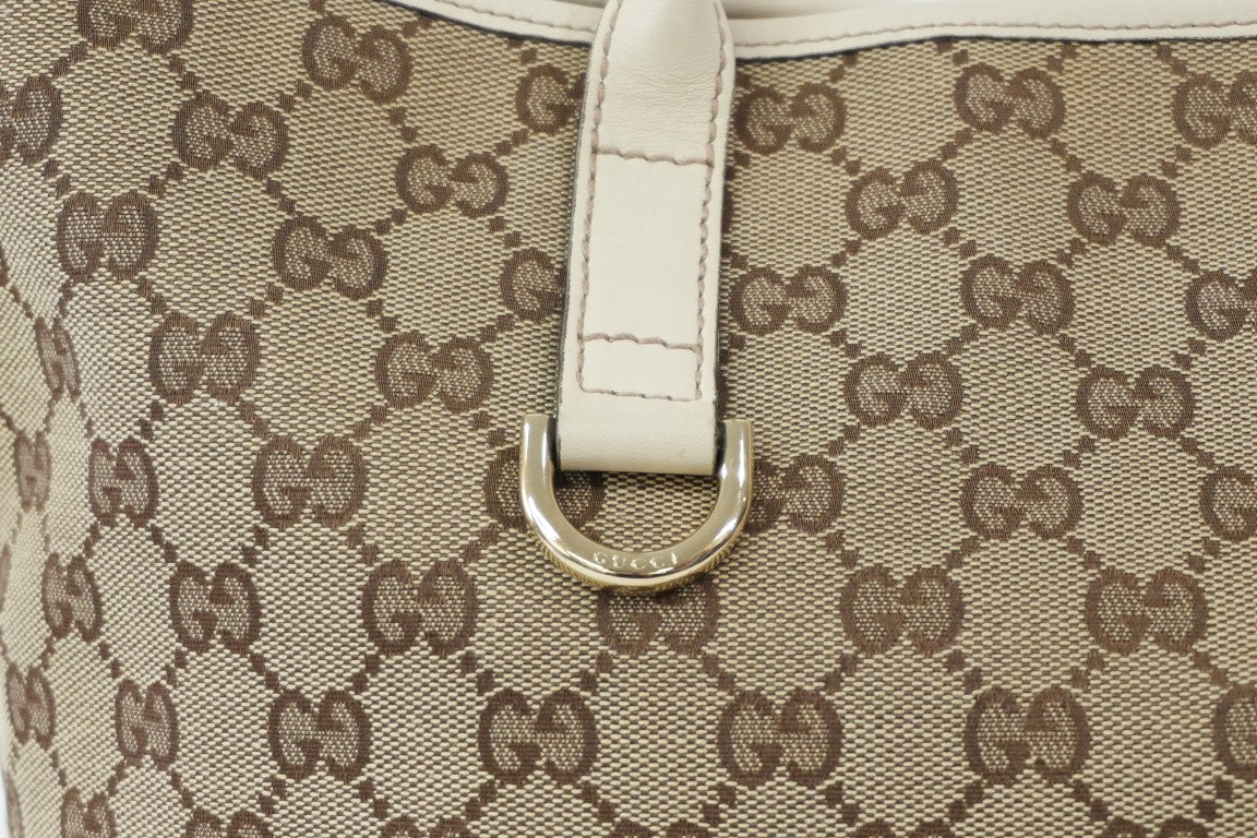 Pre-Owned Gucci Tote Bag White