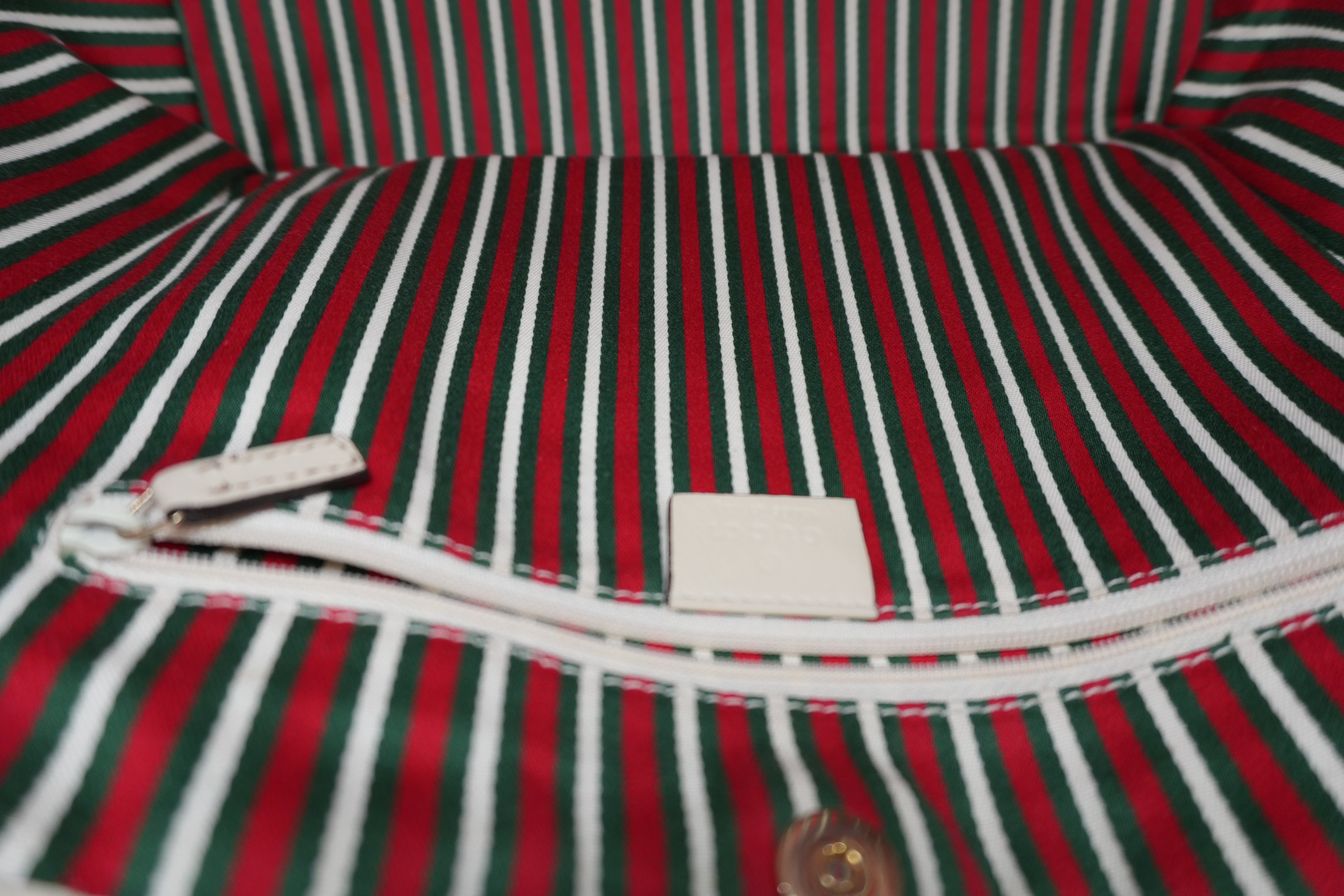 Pre-Owned Gucci Tote Bag White