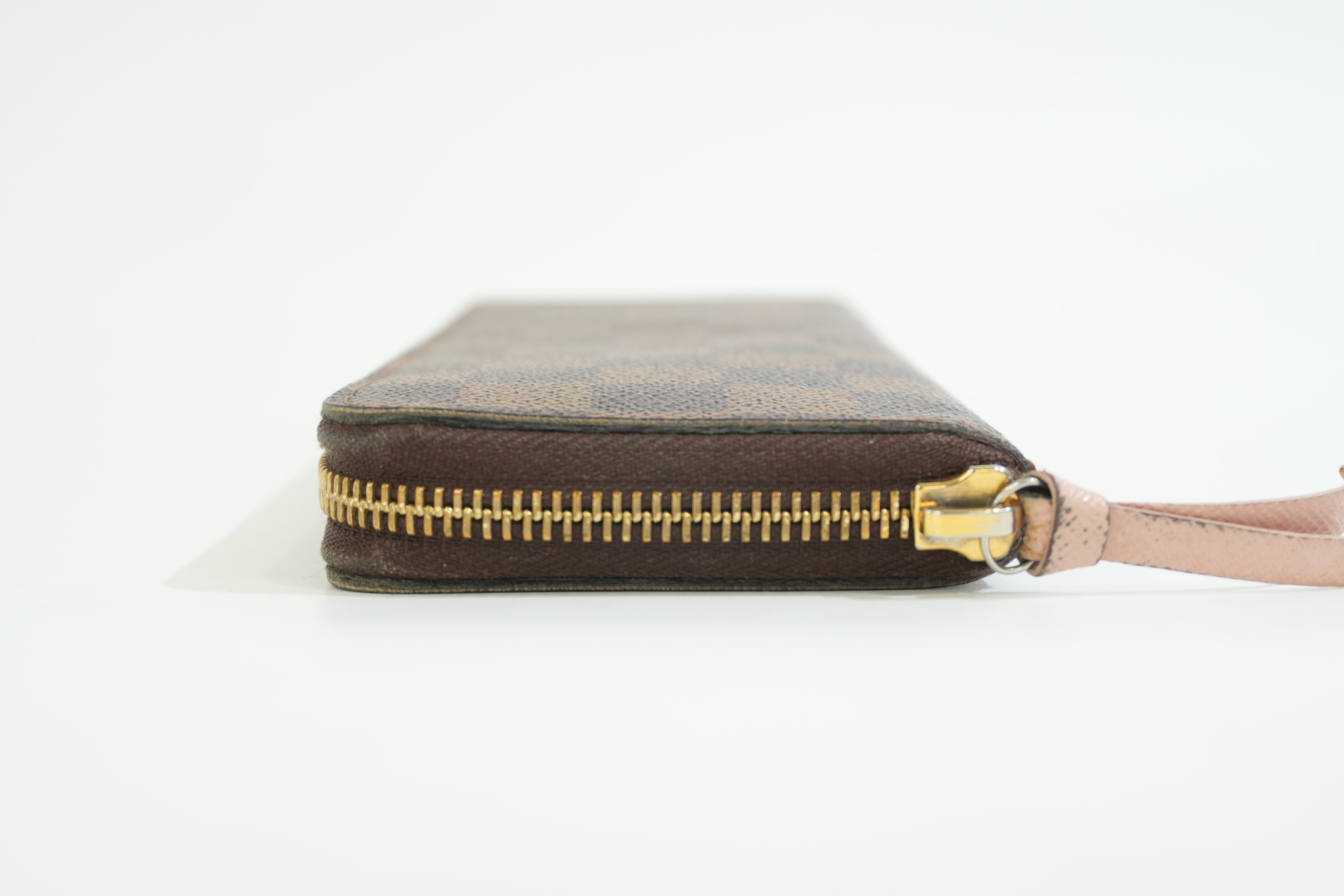 Pre-owned Louis Vuitton Damier Ebene Clemence Wallet