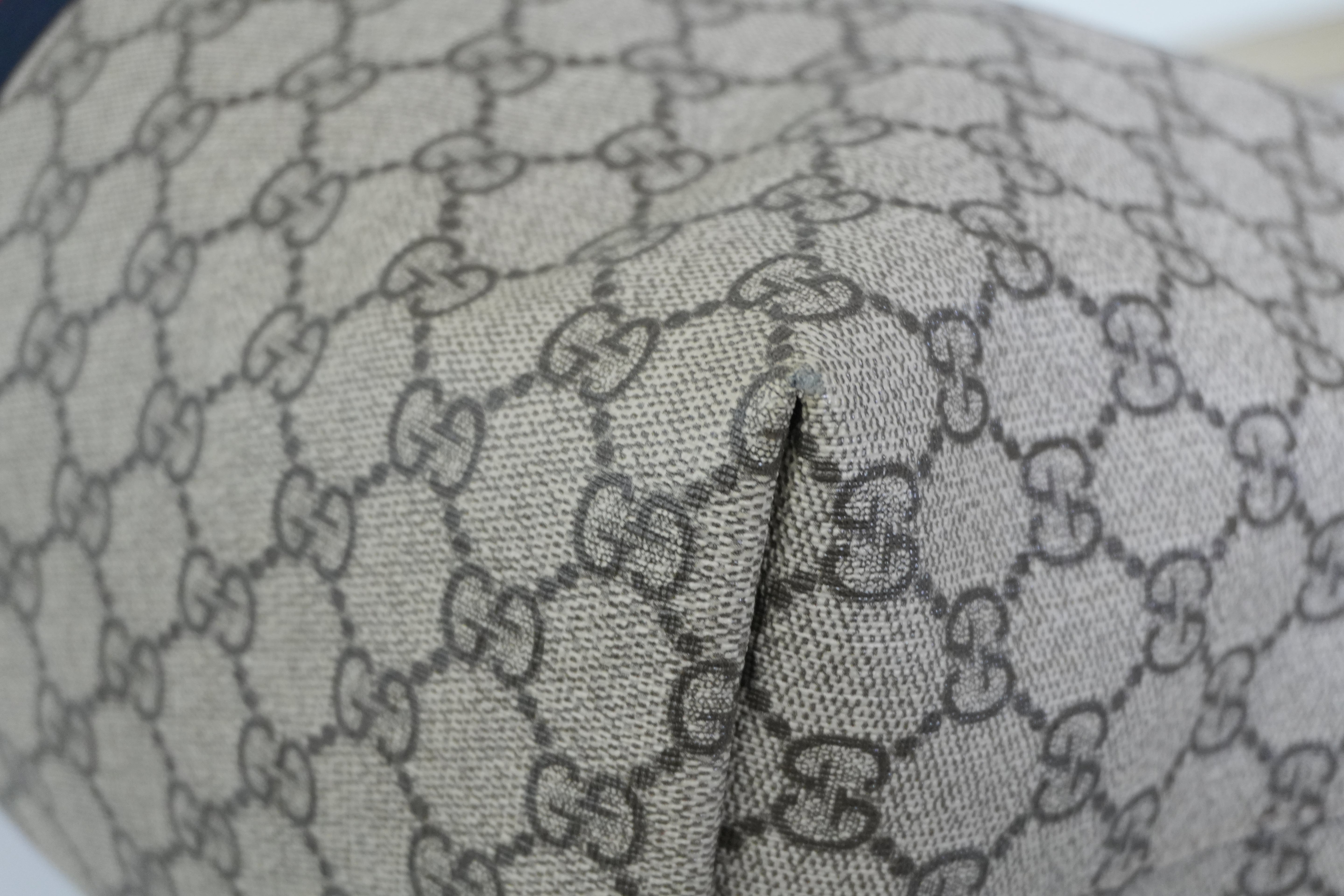 Pre-owned Gucci Guccisima Tote Bag White