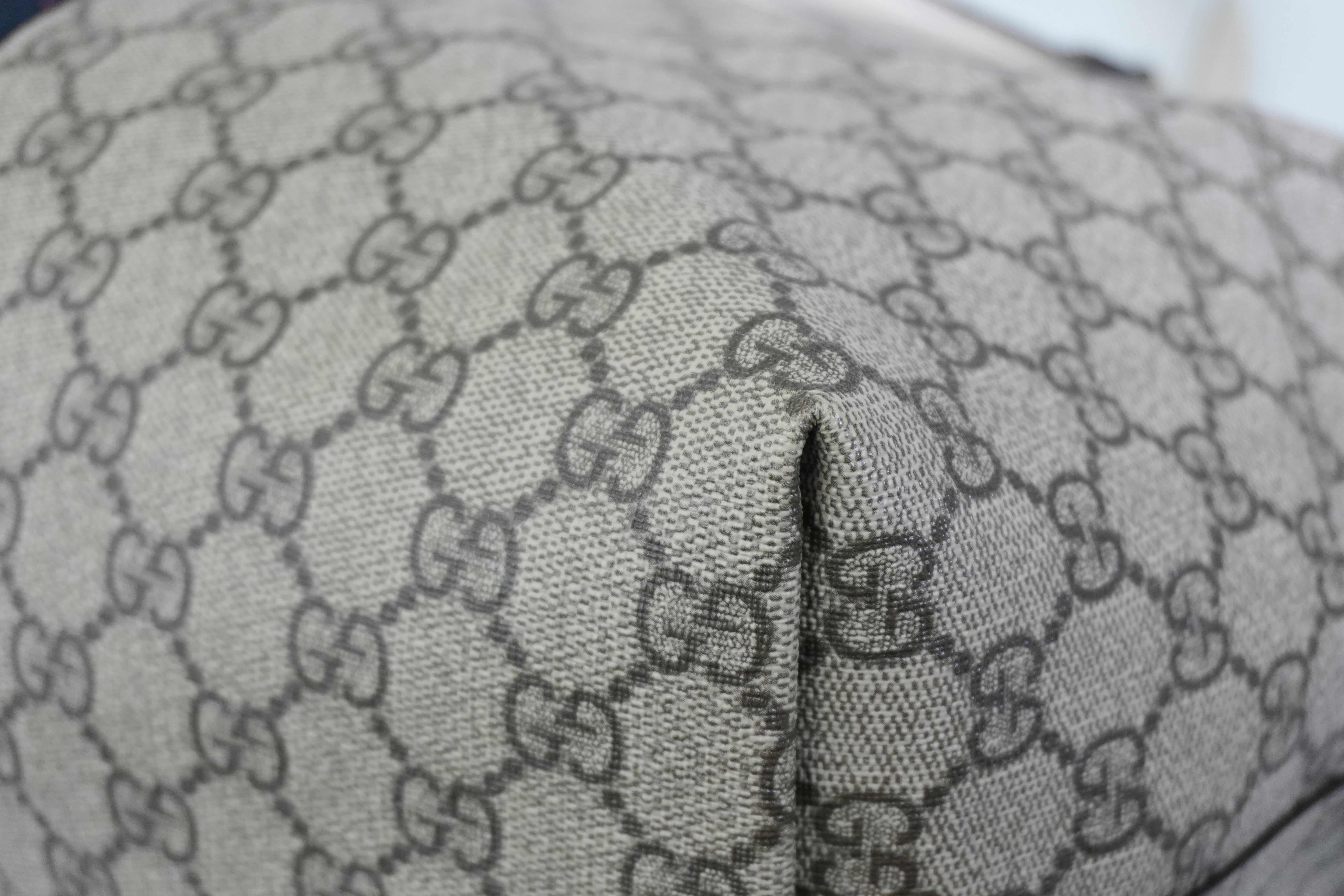 Pre-owned Gucci Guccisima Tote Bag White