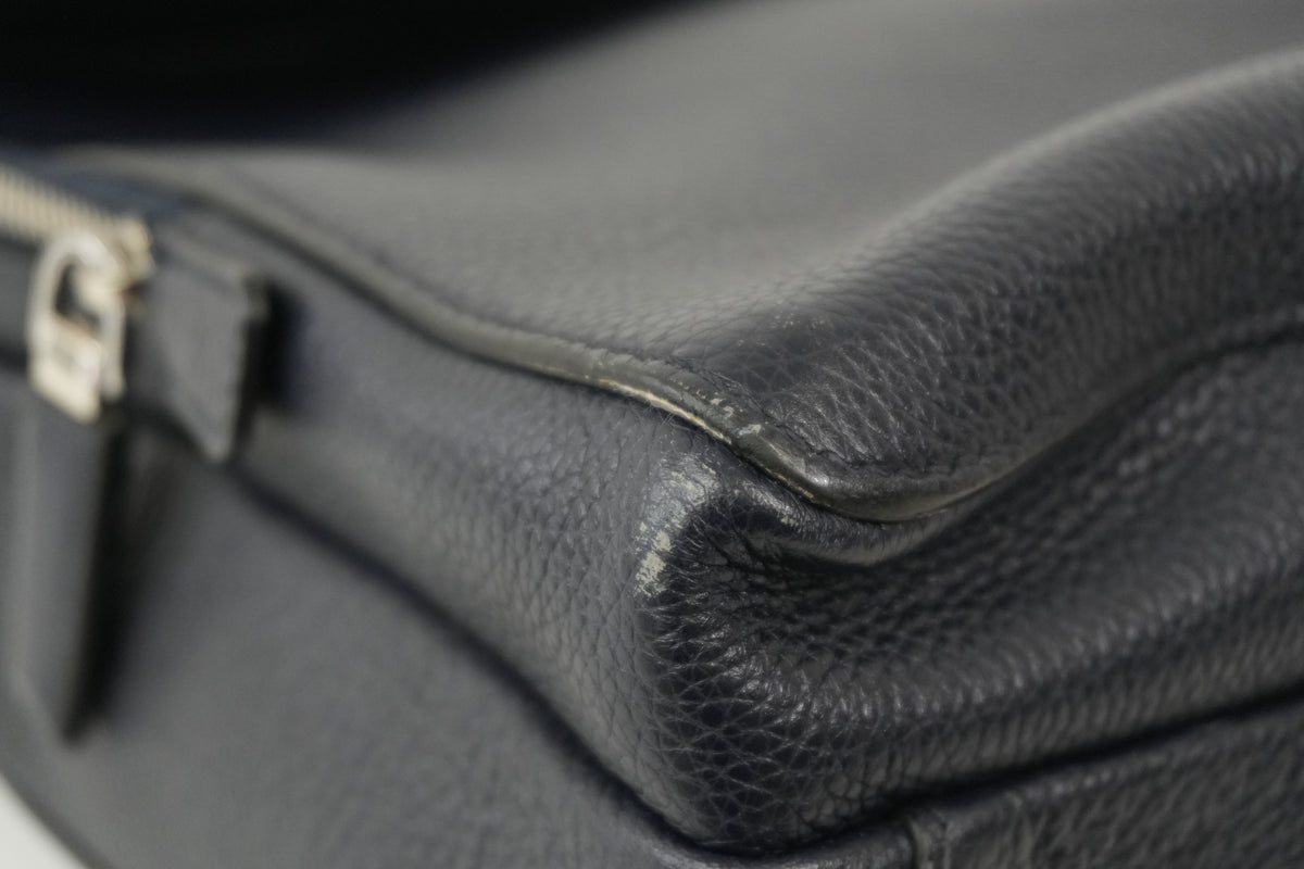 Pre-Owned Prada Briefcase Navy Blue