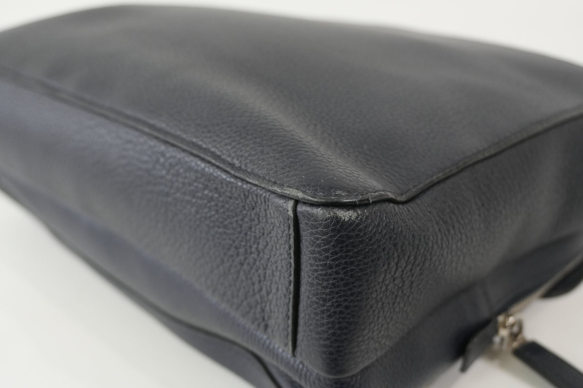 Pre-Owned Prada Briefcase Navy Blue