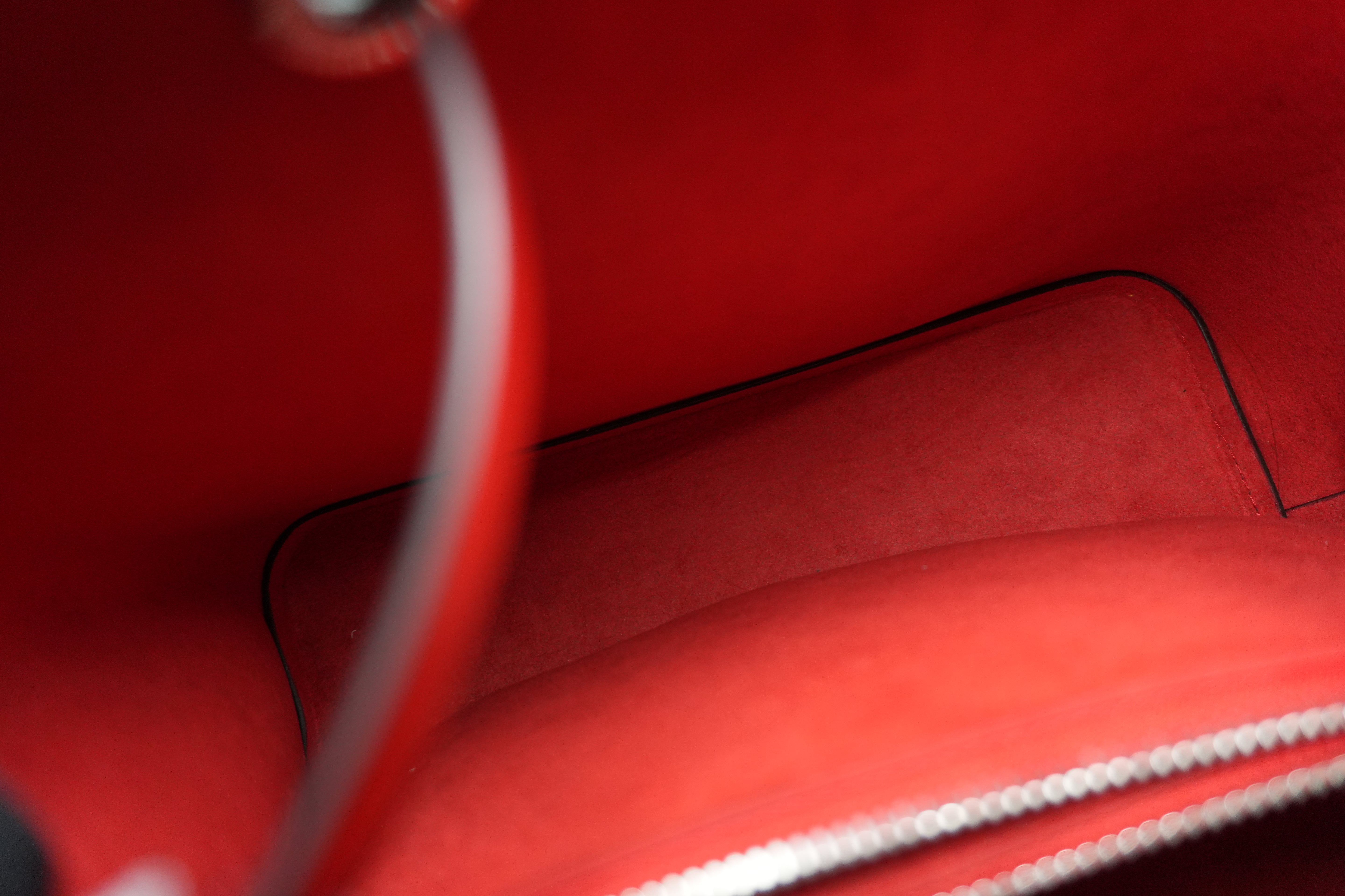 Louis Vuitton Epi Neo Noe Shoulder Bag Navy Blue Used